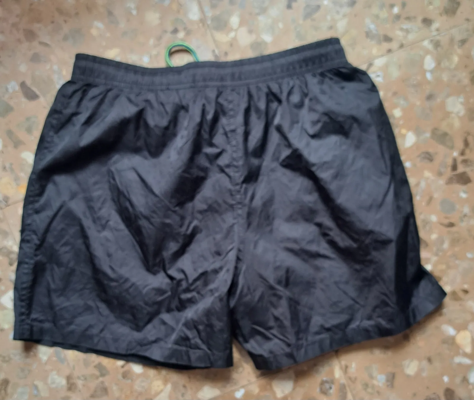 Pantalones cortos de nylon azul marino 8