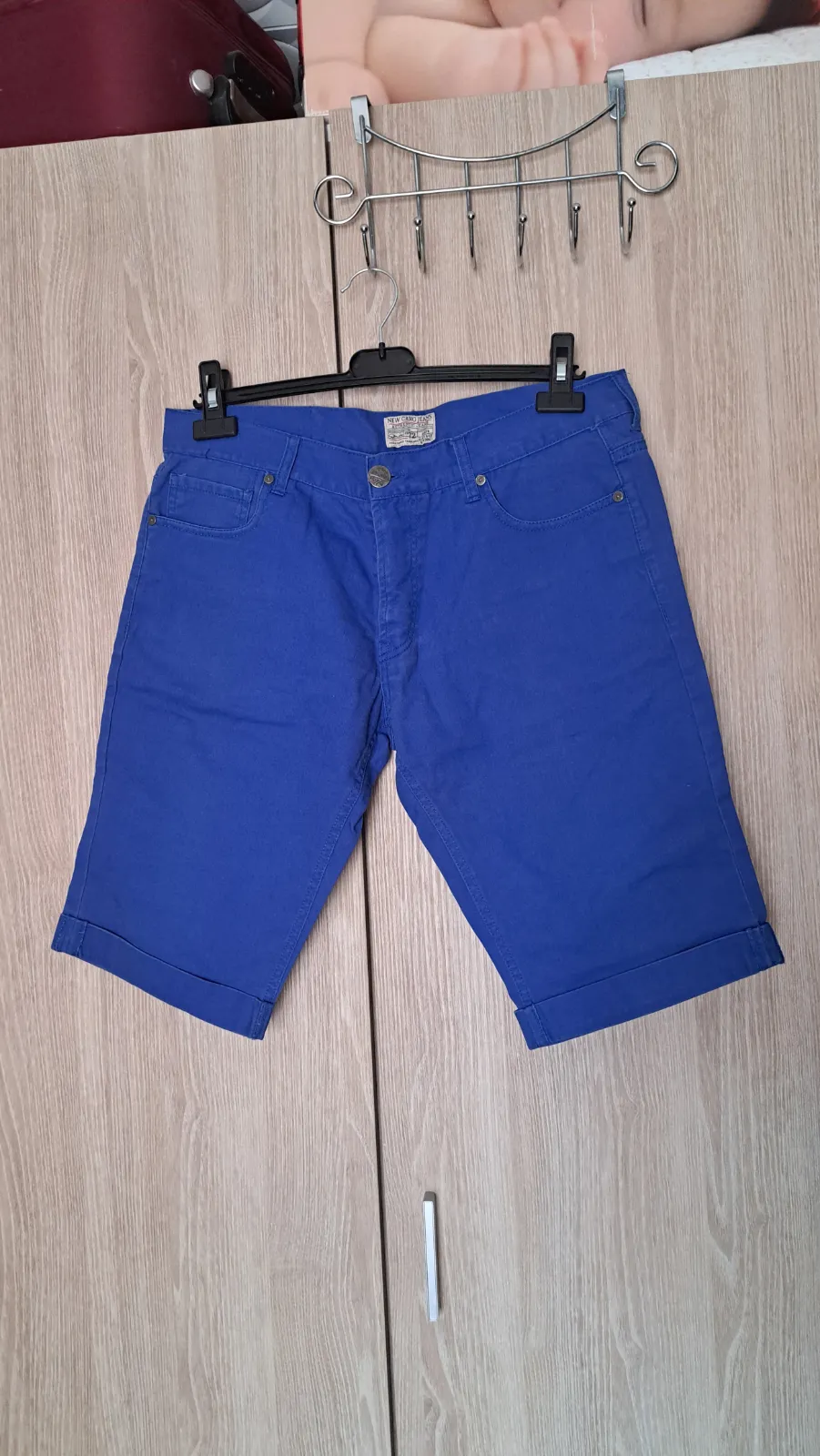Bermuda azul intenso talle 44 2