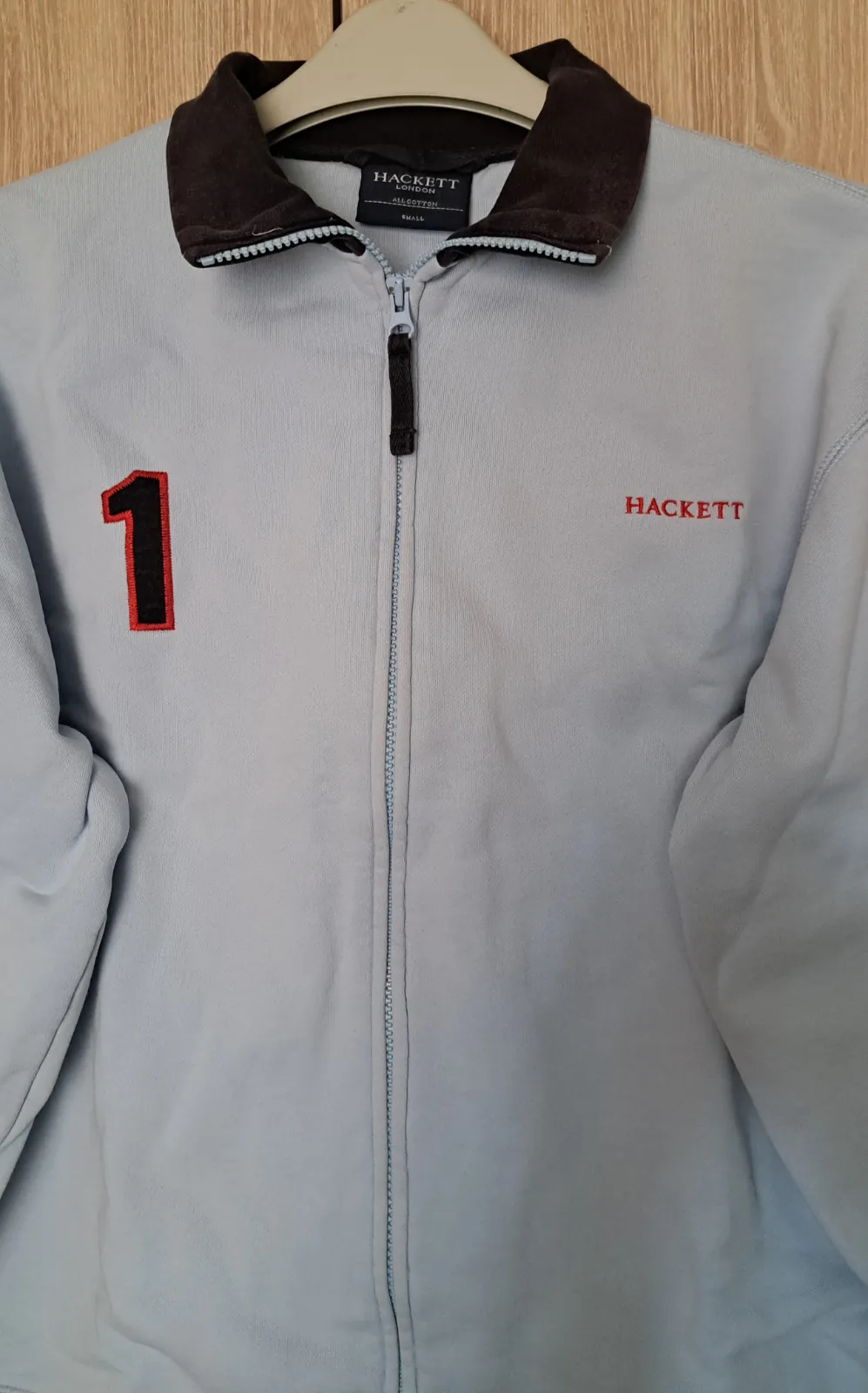Hackett chaqueta deportiva azul número 1 3