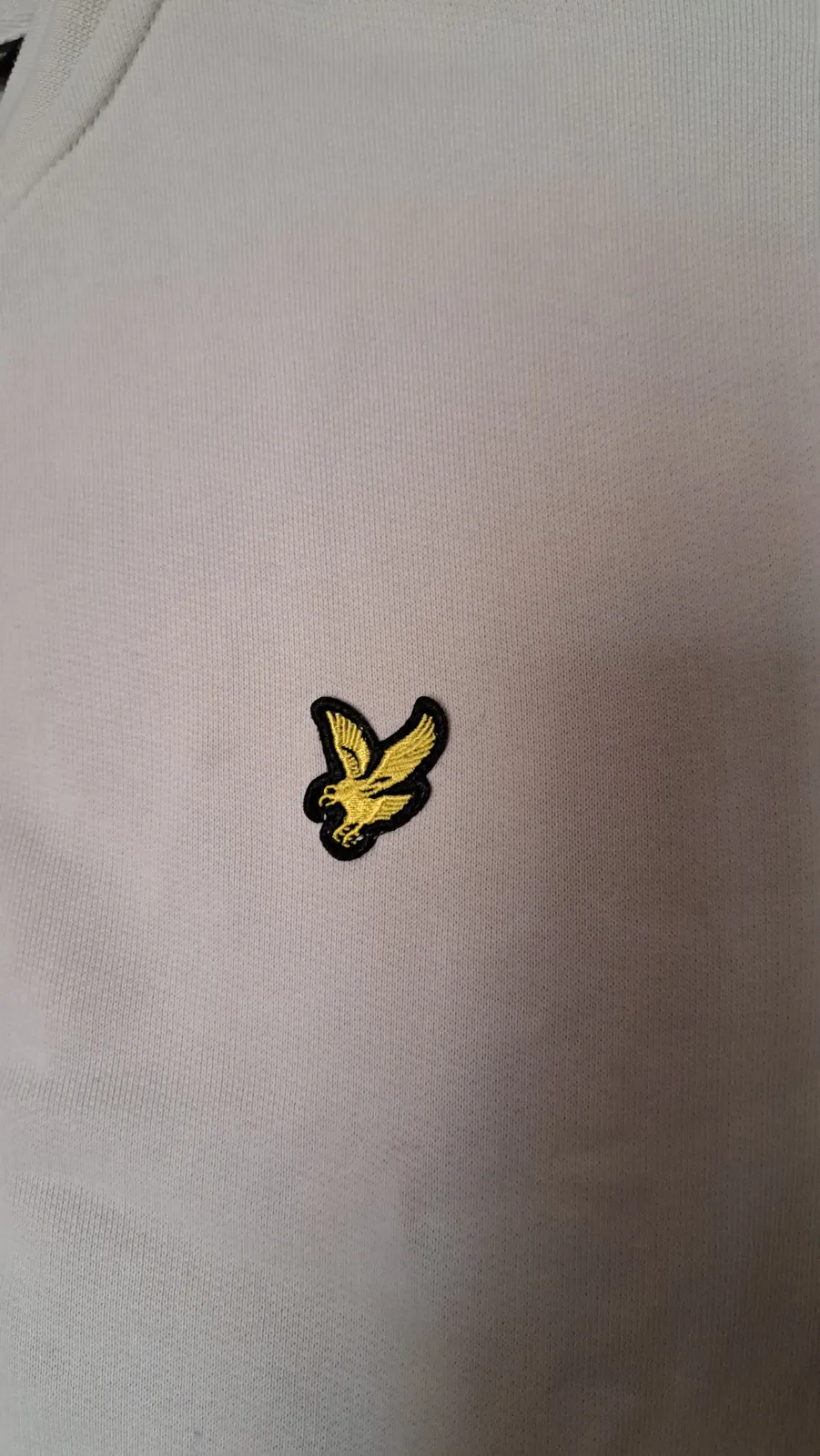 Lyle & Scott Chaqueta Bomber Crema 3