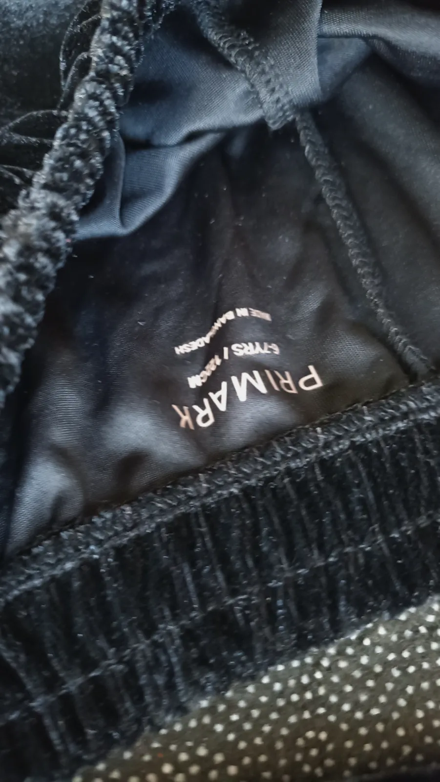ensemble velours noir fille 6/7ans – Primark – taille 7 ans 2