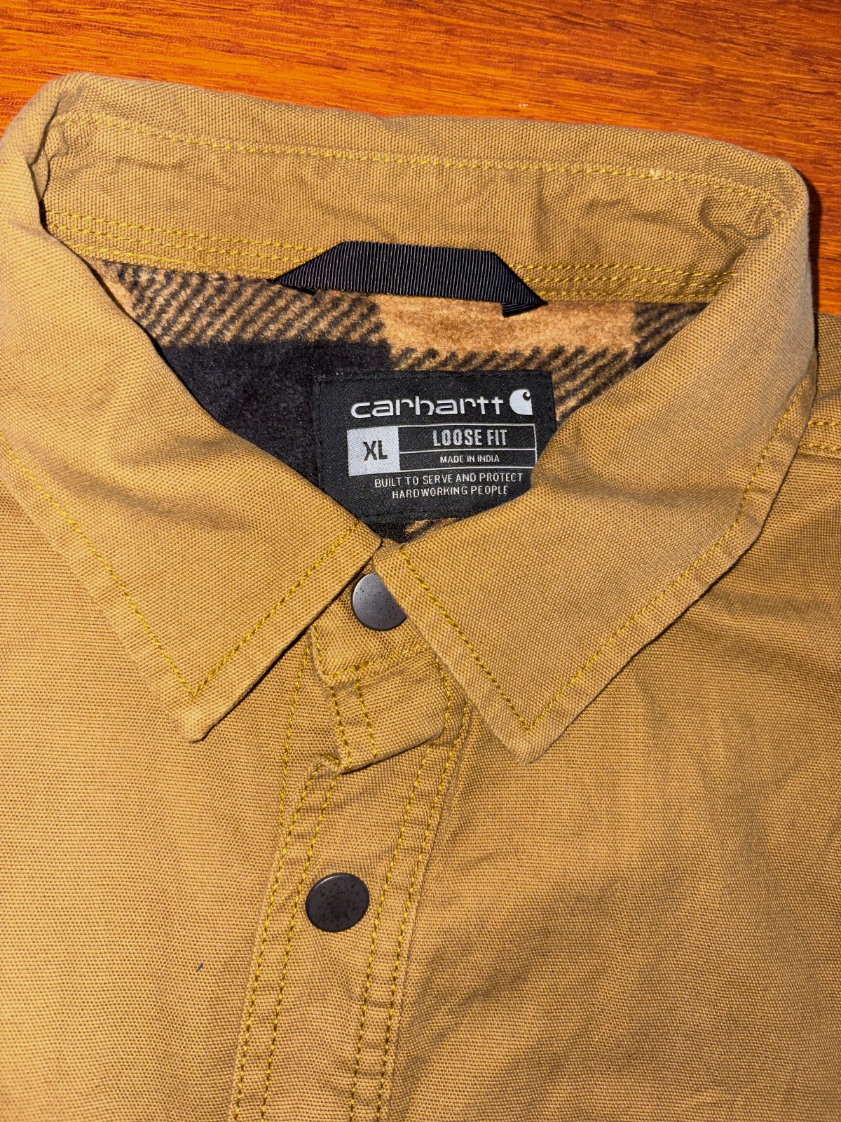 Carhartt shacket XL brown – Carhartt – taille XL 7