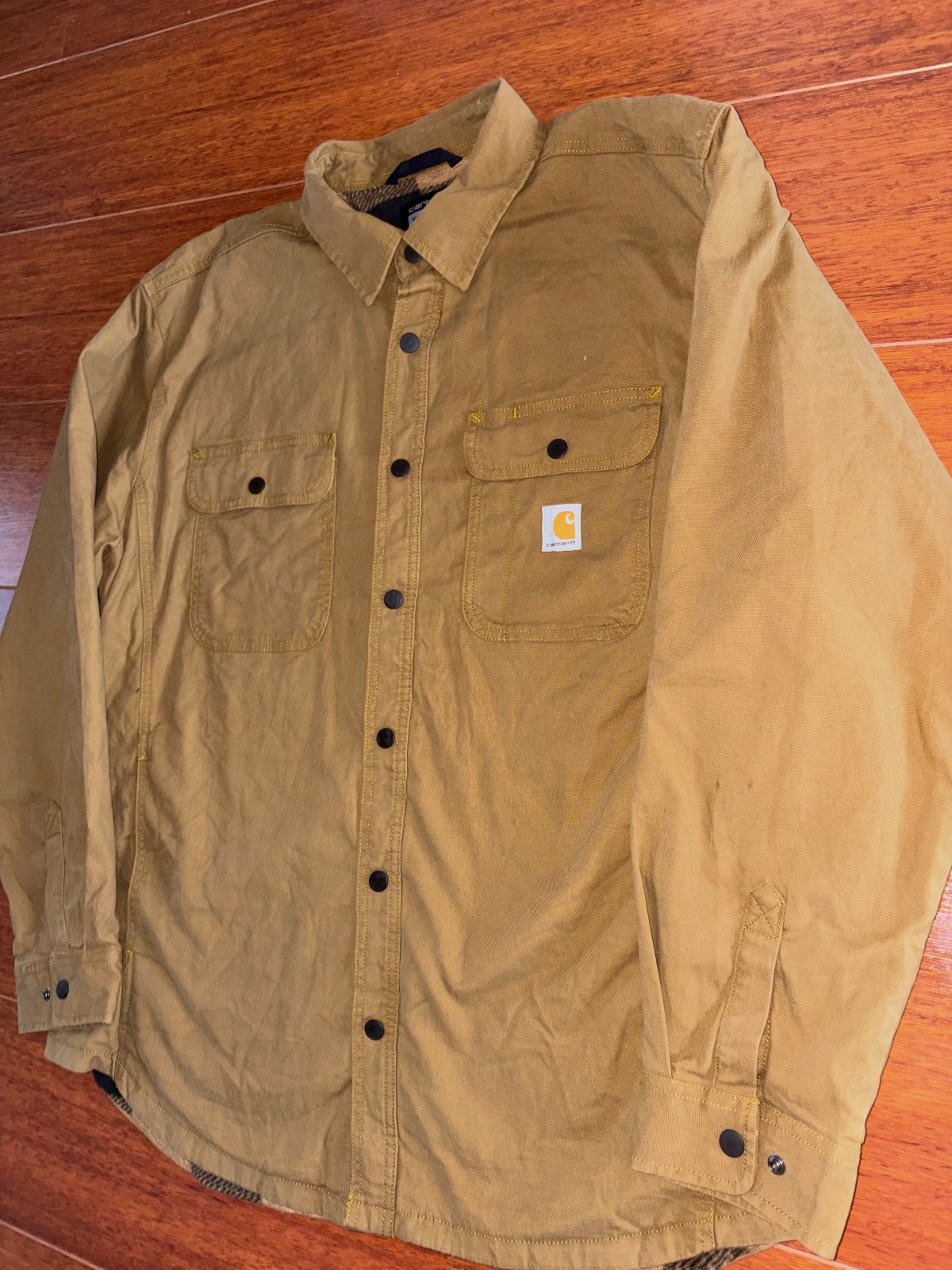 Carhartt shacket XL brown – Carhartt – taille XL 3