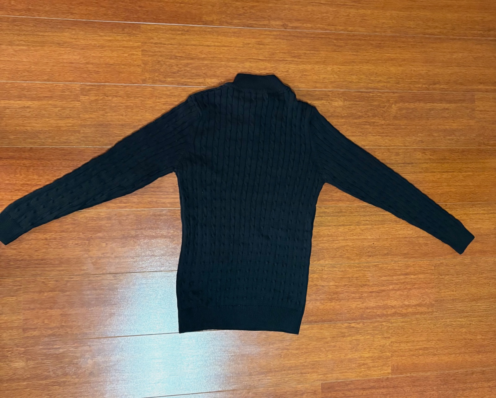 Ralph Lauren Quarter zip sweater size S black – Ralph Lauren – taille S 9