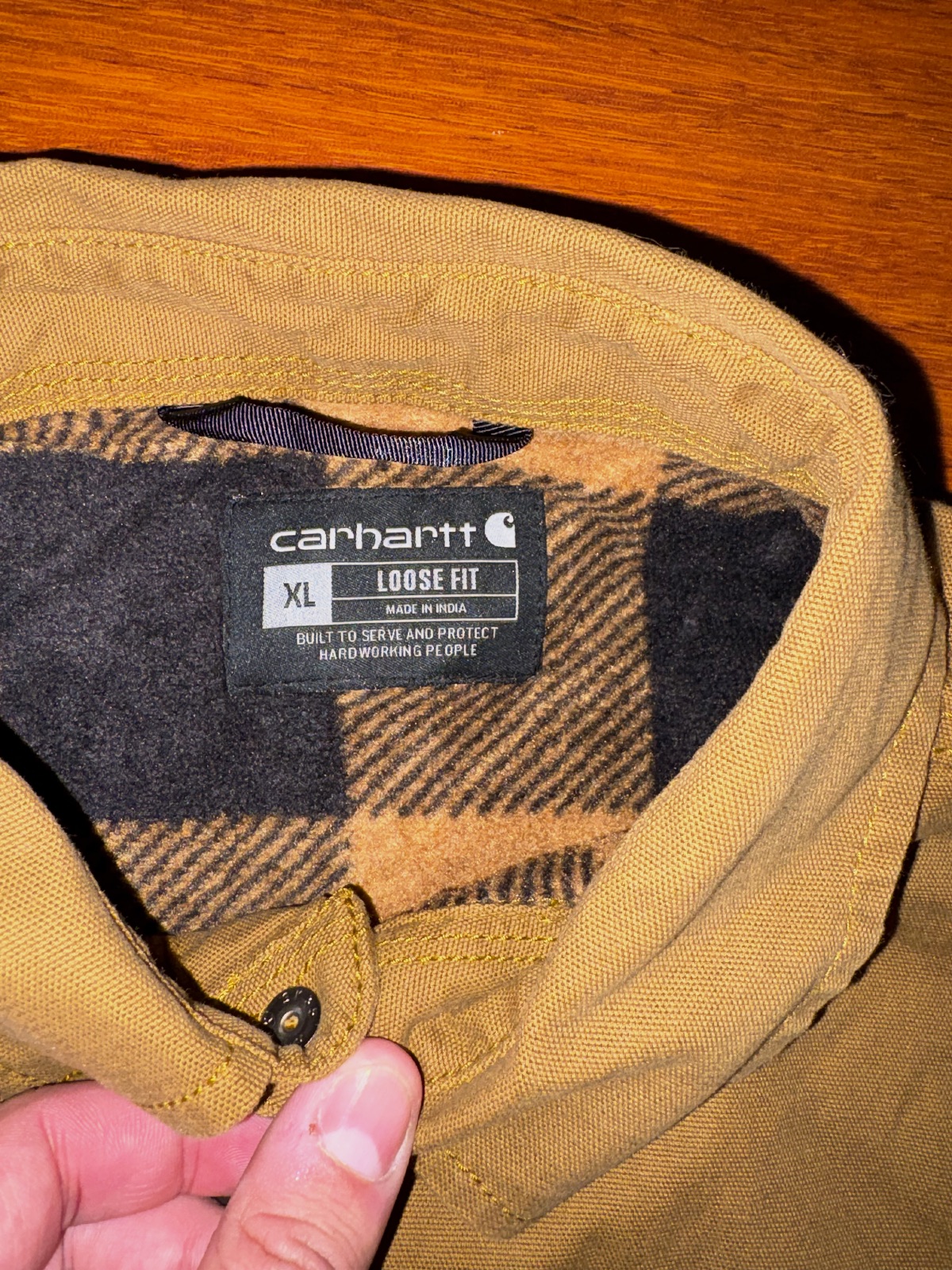 Carhartt shacket XL brown – Carhartt – taille XL 8