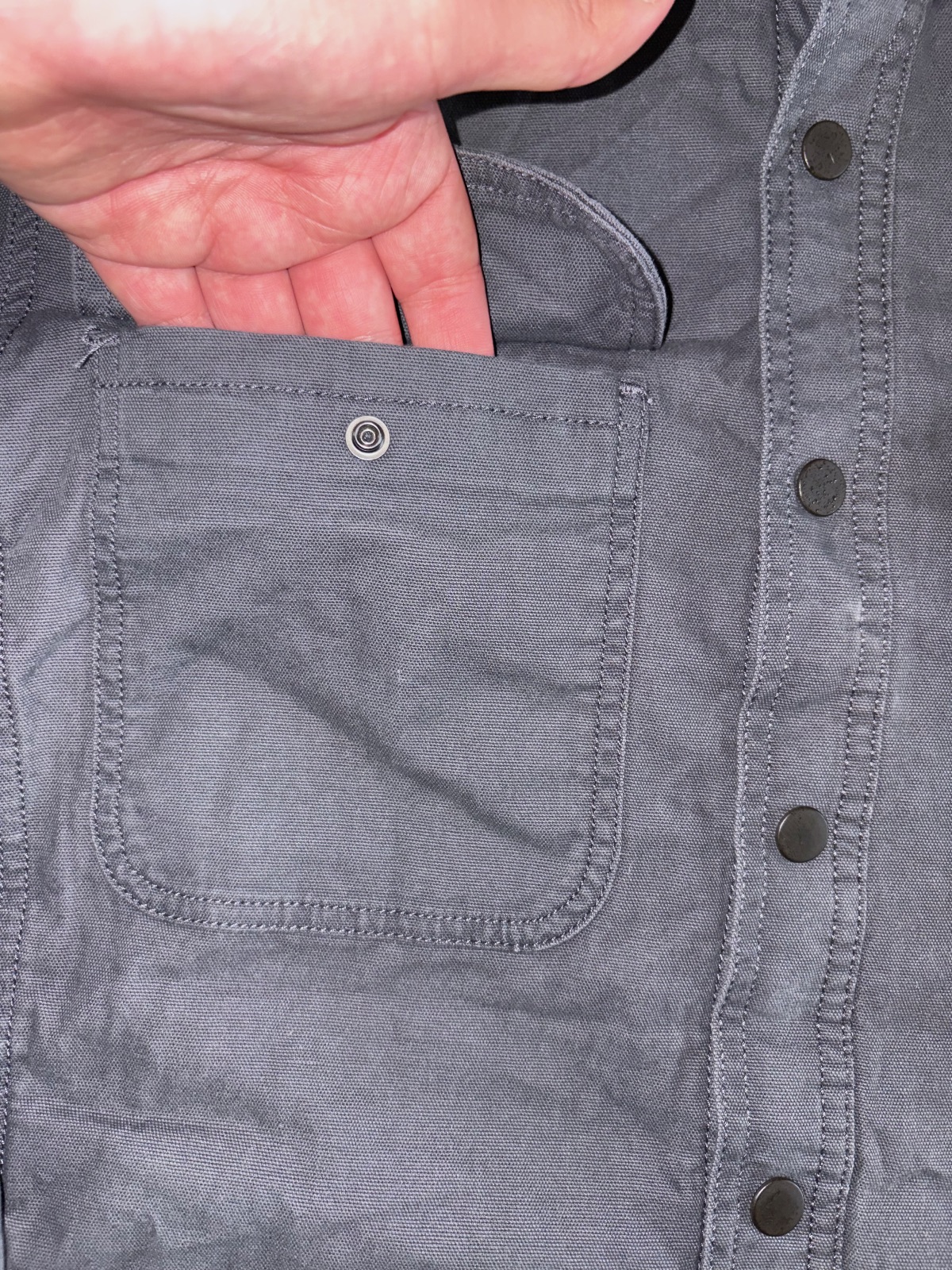 Carhartt Shacket Size XL grey – Carhartt – taille XL 5