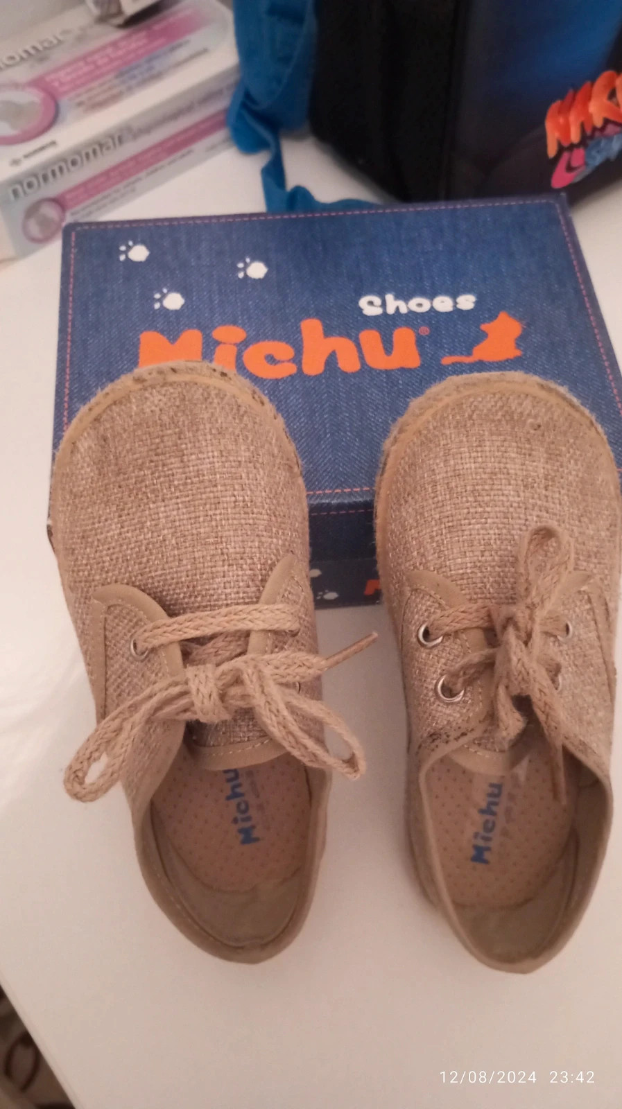 Bluchers Michu Lino - Ideales Ceremonia (Talla 24) – Michu – taille 24