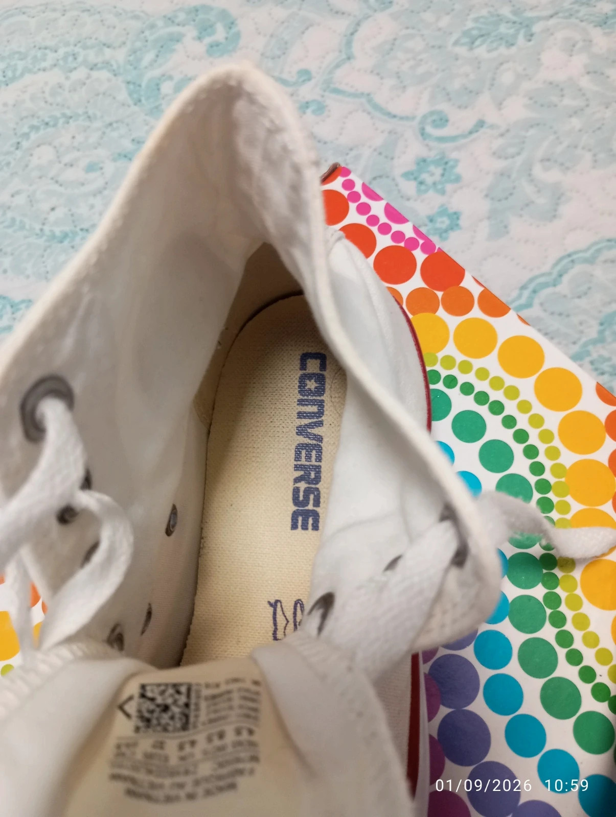 Converse Chuck Taylor All Star Altas – Blancas (Talla 37) – Converse – taille 37 3