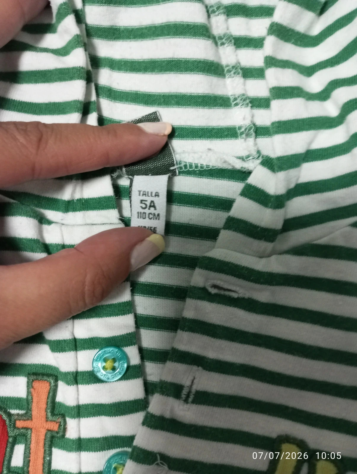 Sudadera fina con capucha Tuc Tuc – Talla 5 años Ideal para pequeños aventureros! – Tuc Tuc – taille 5 ans / 110 cm 3