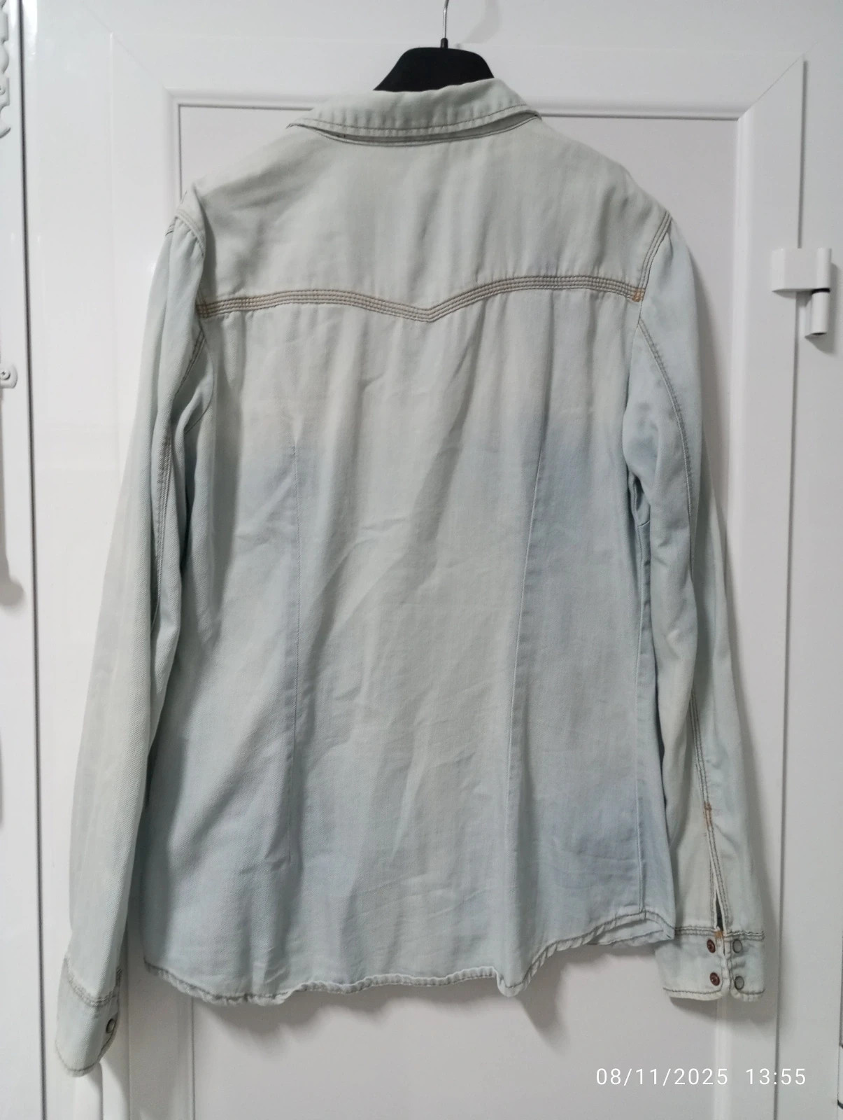 Camisa denim Bershka - Azul claro (Talla M) 🦋 – Bershka – taille M / 38 / 10 2