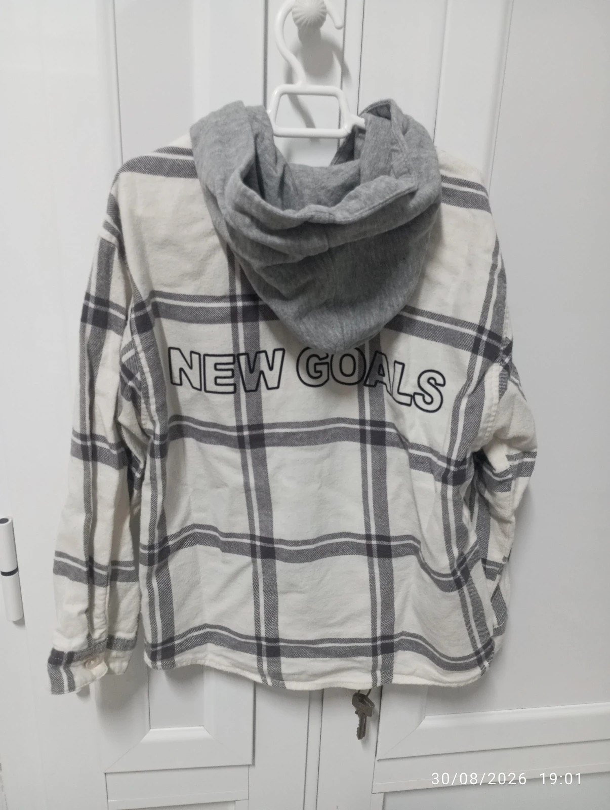 Camisa de franela con capucha Zara (5-6 años / 116 cm) – Zara – taille 6 ans / 116 cm 2
