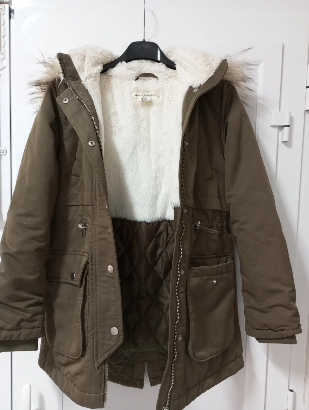 Abrigo/Parka H&M Niña - Talla 140 - Impecable! 💚 – H&M – taille 10 ans / 140 cm 3