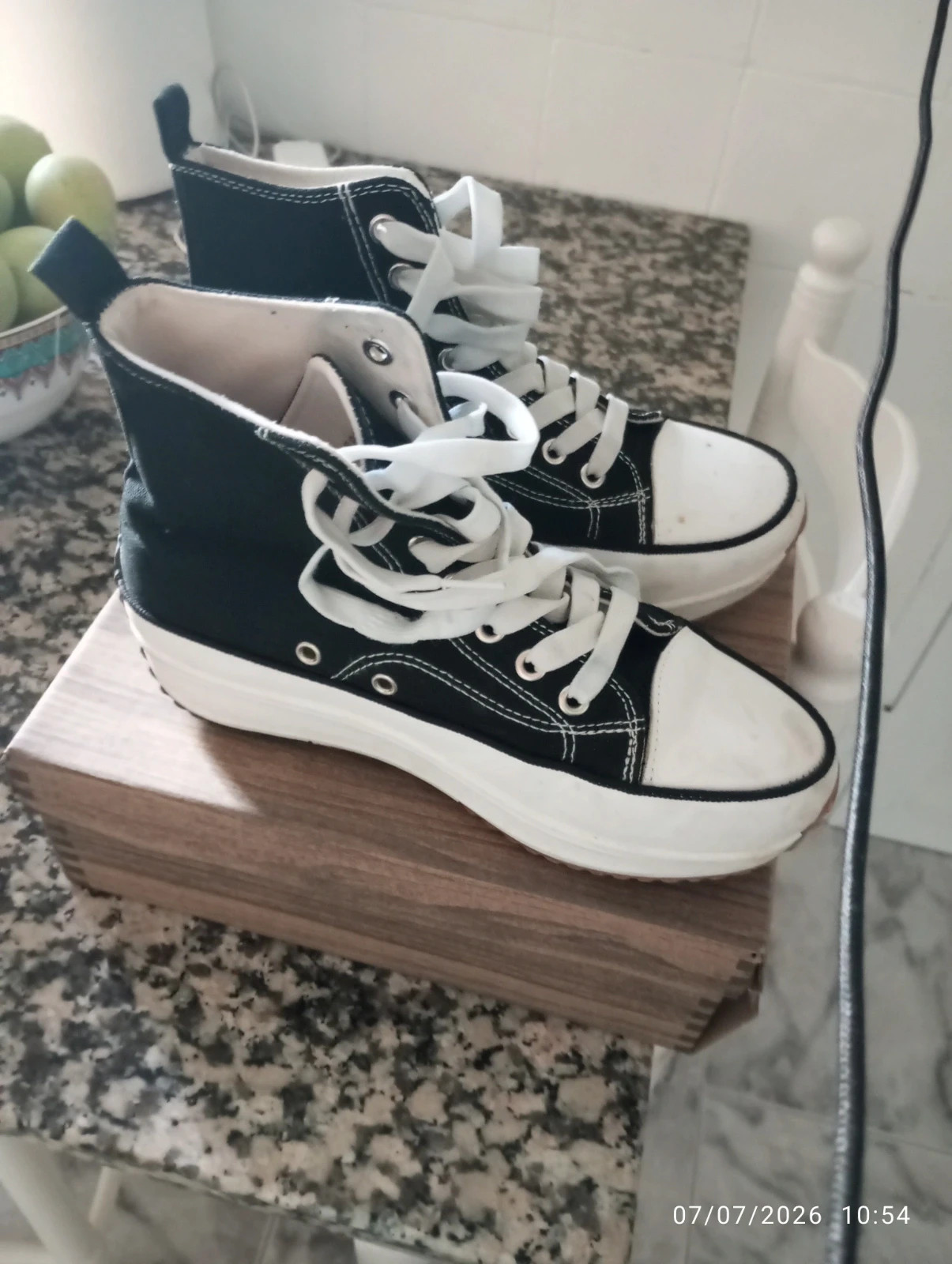 Zapatillas lona plataforma - Talla 38 – taille 38 3