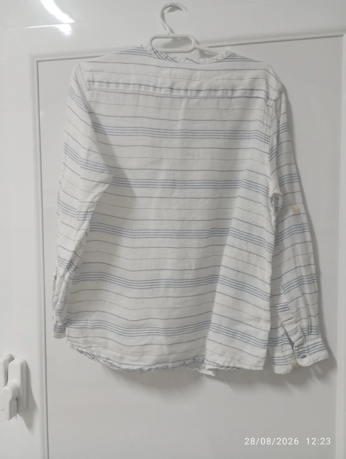 Camisa de lino Zara Kids - Talla 104 (3-4 años) - Cuello Mao – Zara – taille 4 ans / 104 cm 2