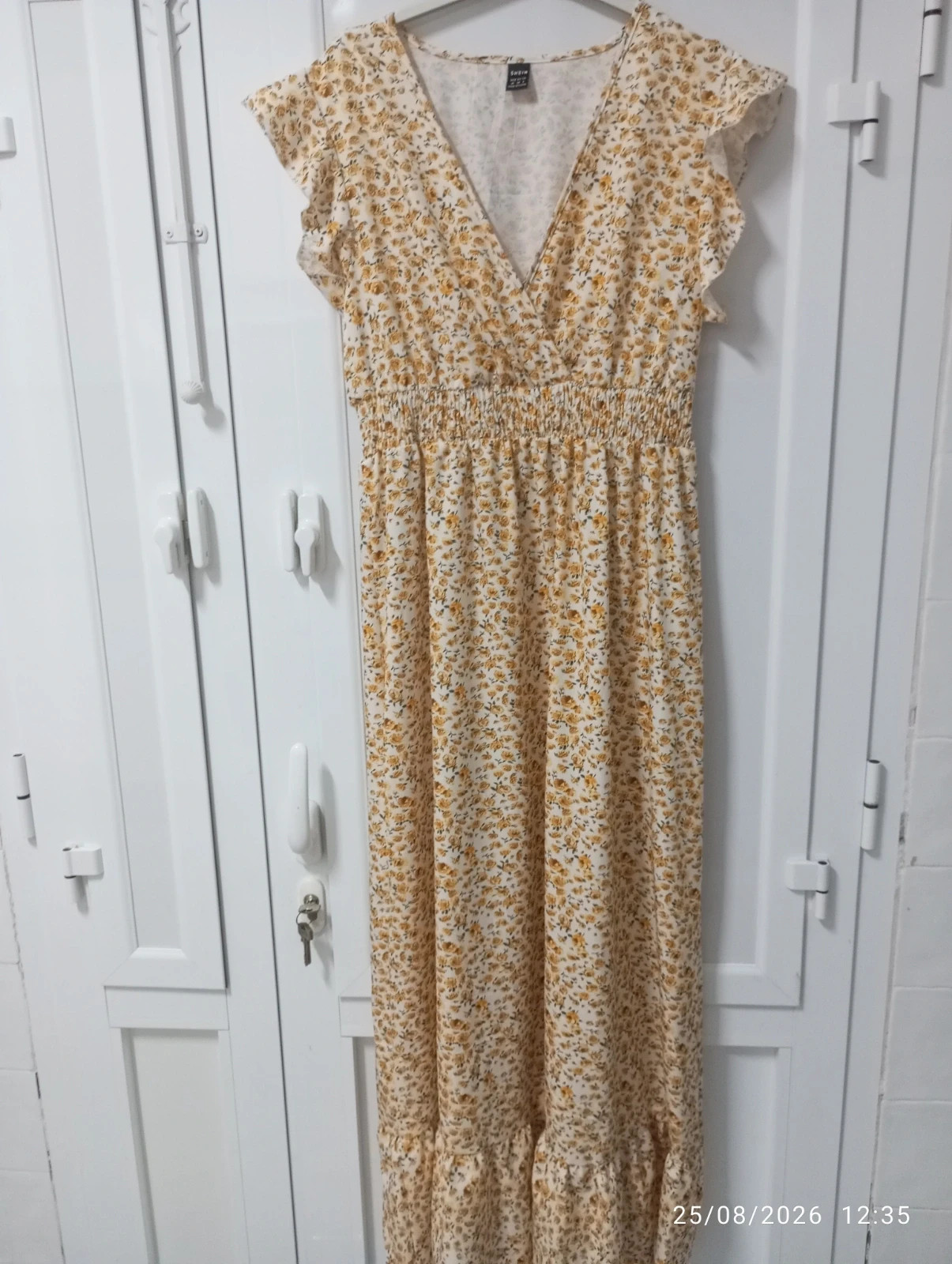 Vestido largo boho de SHEIN nuevo a estrenar. 💛 – Shein – taille M / 38 / 10 3