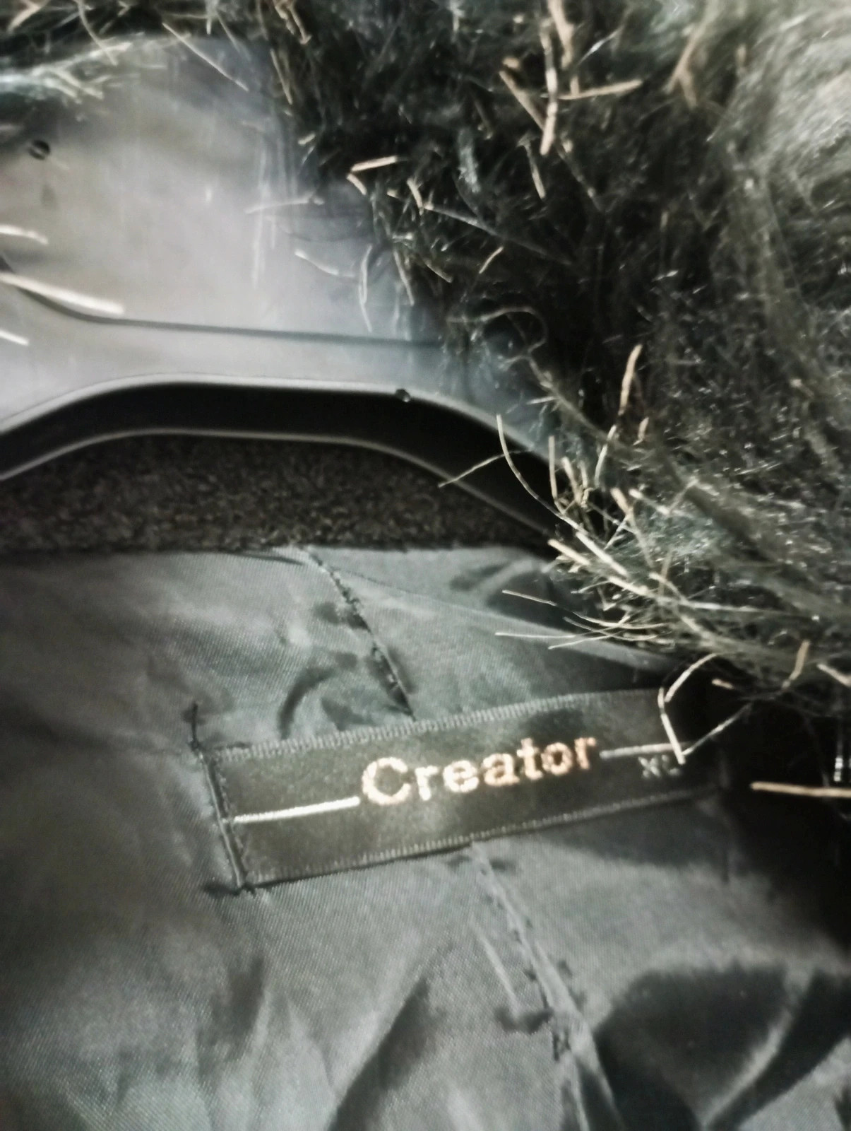 Precioso chaquetón gris oscuro / negro muy calentito! 🖤 – Creator – taille XL / 42 / 14 2