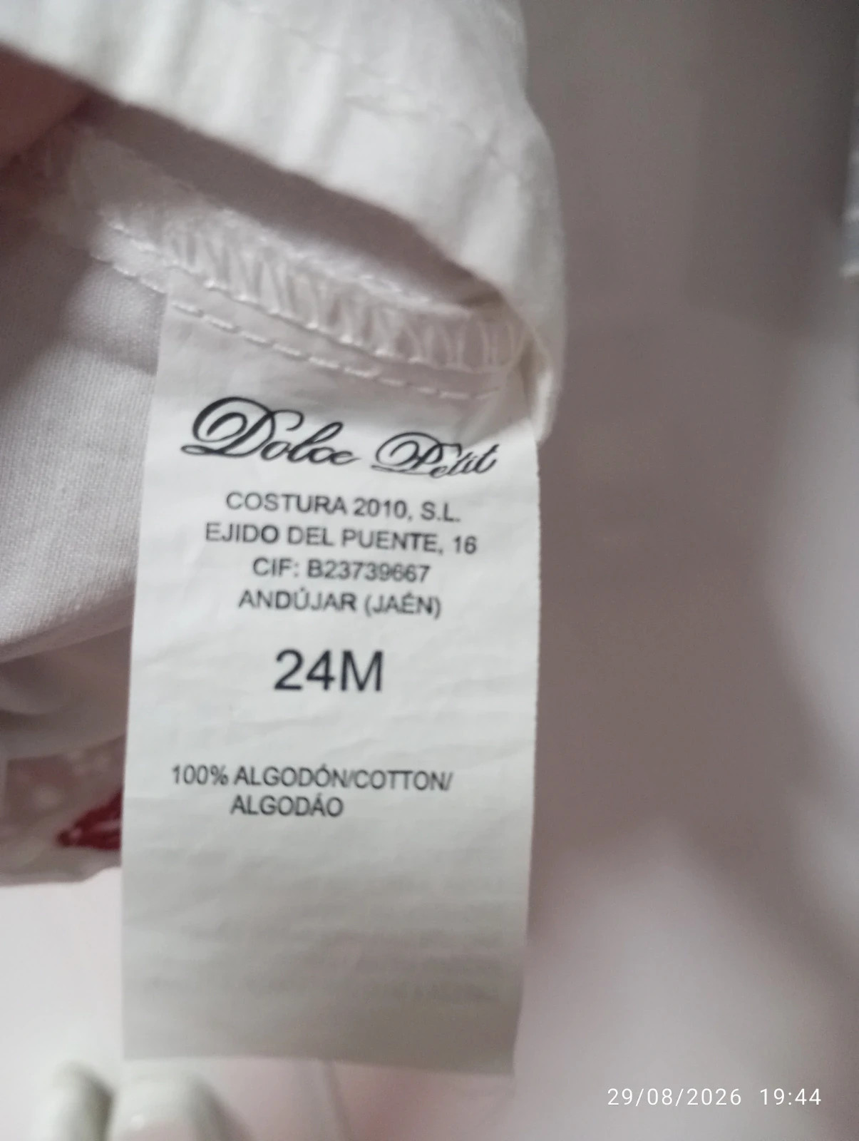 Conjunto Dolce Petit 24 meses - NUEVO a estrenar – Dolce Petit – taille 24-36 mois / 92 cm 4