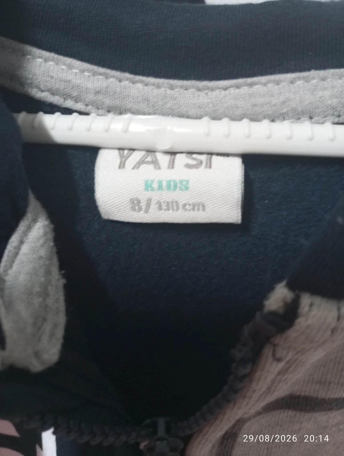 Sudadera/Chaqueta Yatsi estilo Colorblock - Talla 8 Súper chula y comodísima! – Yatsi – taille 8 ans / 128 cm 3