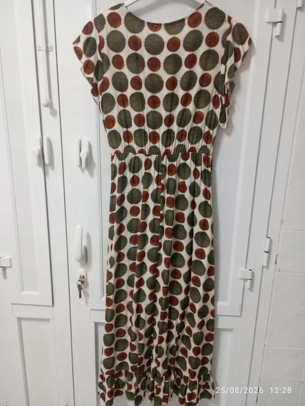 Precioso vestido largo de estilo boho chic, viscosa – New Collection – taille L / 40 / 12 2