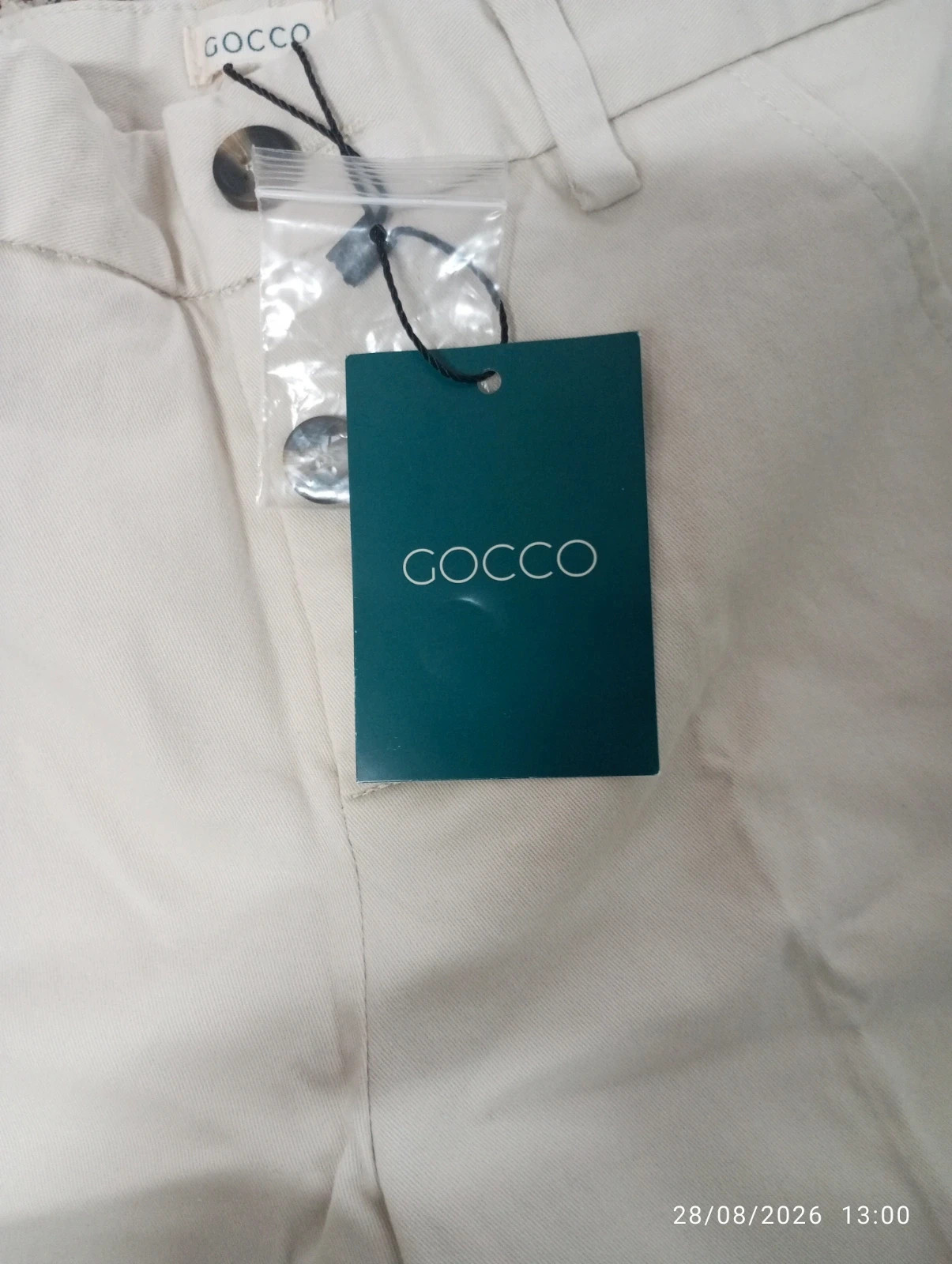 Bermuda / Pantalón corto Gocco NUEVO – Gocco – taille 7 ans / 122 cm 3