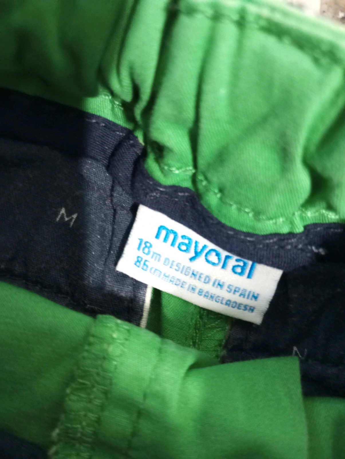 Pack 2 Bermudas Mayoral - Rojo y Verde - 18 meses – Mayoral – taille 18-24 mois / 86 cm 3