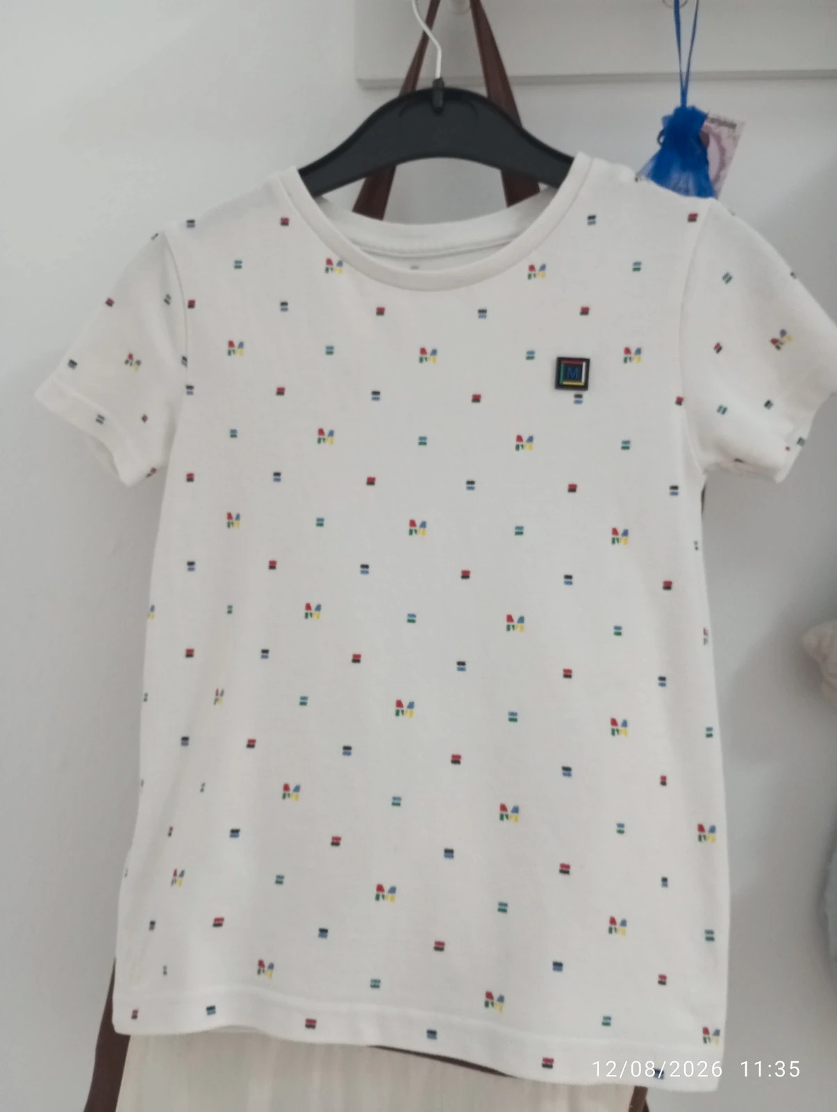 Preciosa camiseta blanca de Mayoral - Talla 4 (104 cm) – Mayoral – taille 4 ans / 104 cm