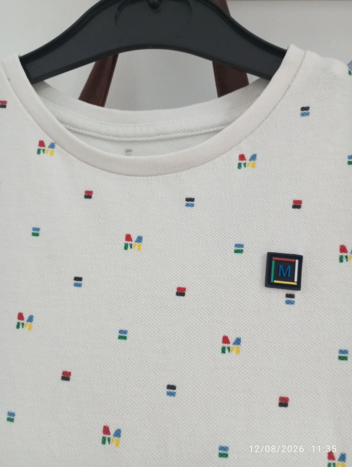 Preciosa camiseta blanca de Mayoral - Talla 4 (104 cm) – Mayoral – taille 4 ans / 104 cm 2