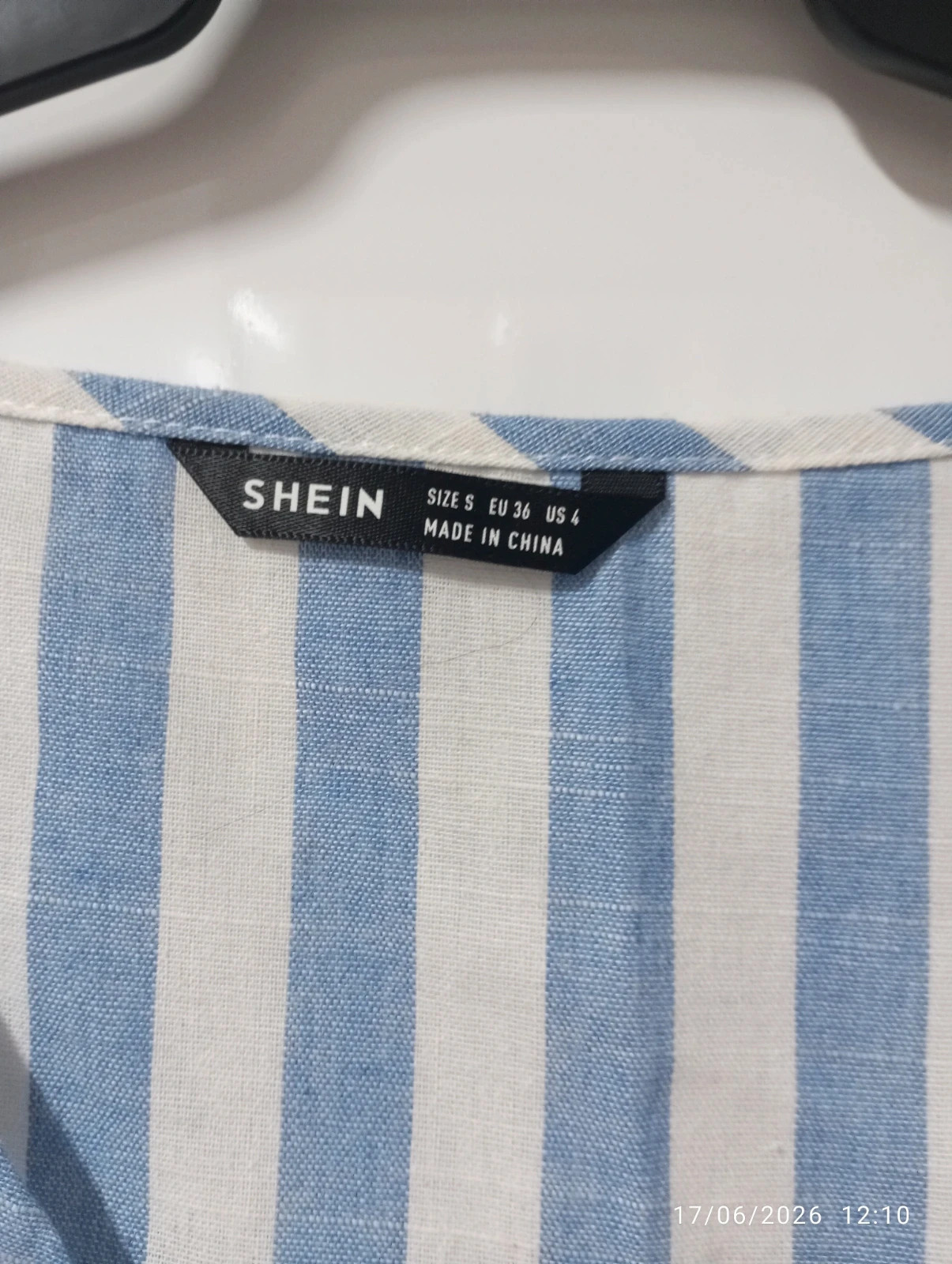 Vestido playero a rayas azul/blanco SHEIN (Talla S) 🌊 – Shein – taille Autre 2