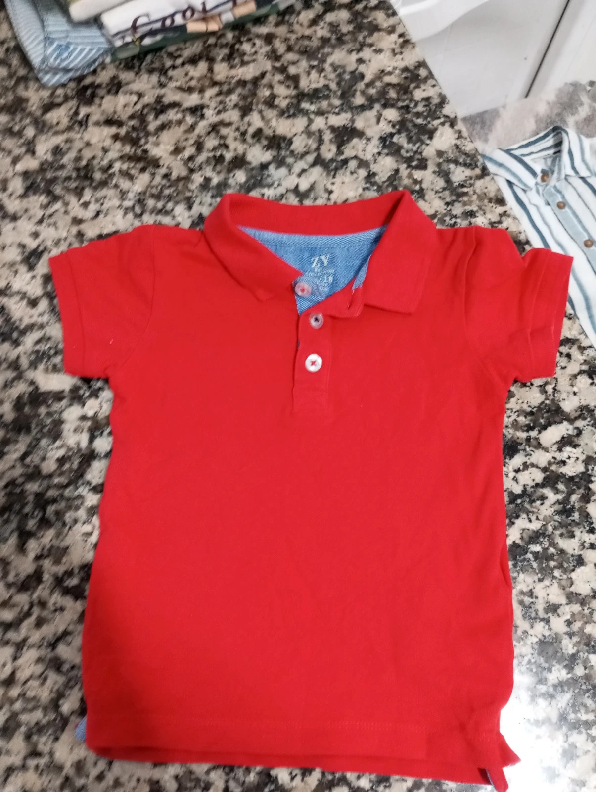 Polo ZY rojo impecable 12/18m 🎈 – ZY Baby – taille 12-18 mois / 80 cm 2