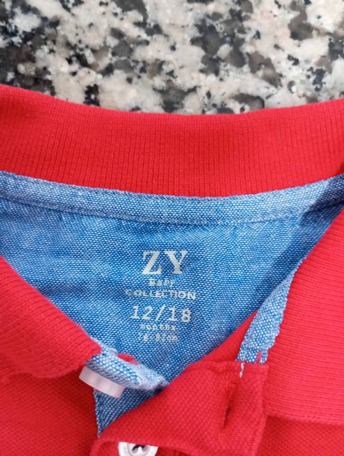 Polo ZY rojo impecable 12/18m 🎈 – ZY Baby – taille 12-18 mois / 80 cm 3