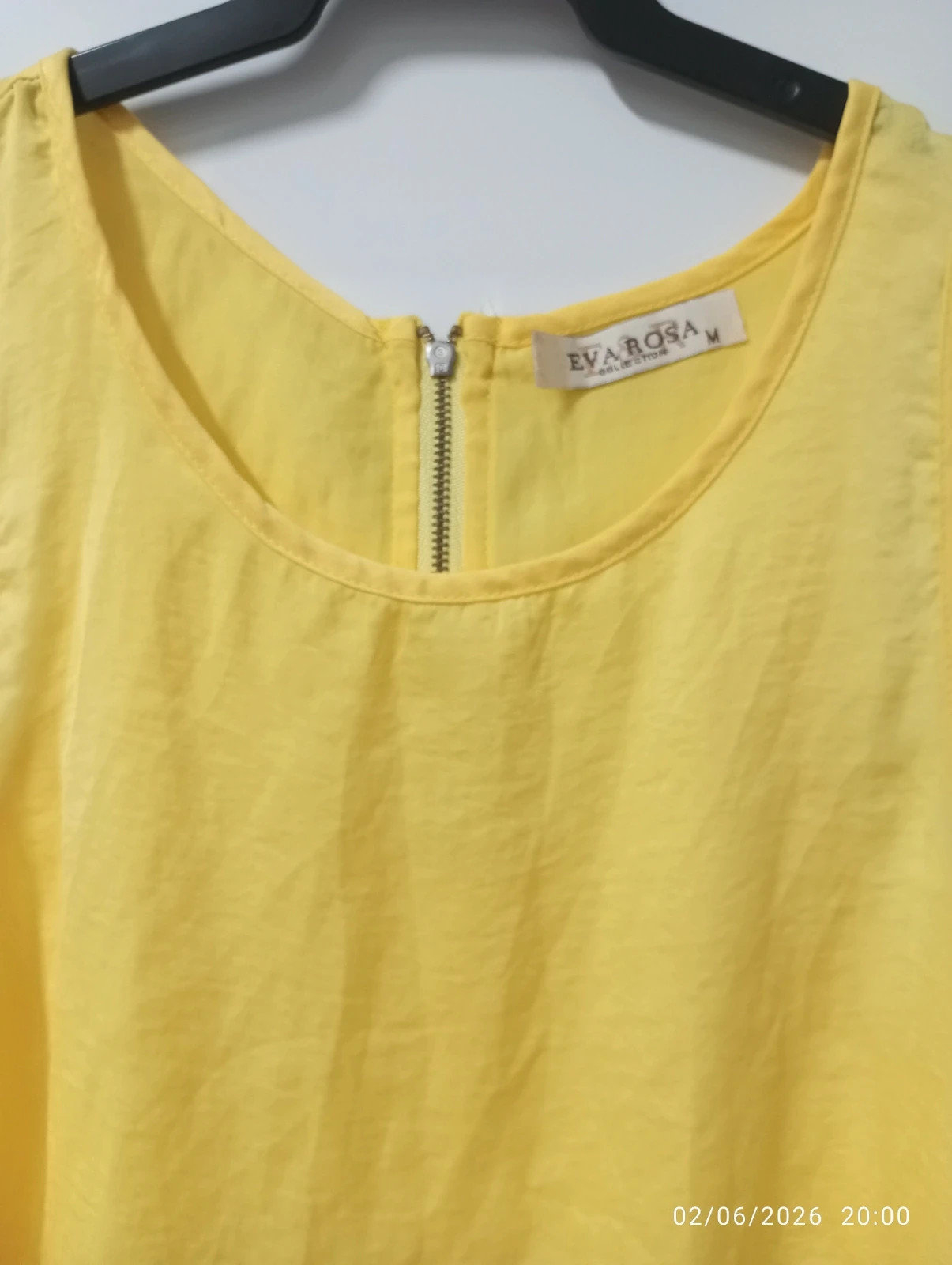 Blusa fluida amarilla Eva Rosa Ideal verano! – Eva Rosa – taille M / 38 / 10 2