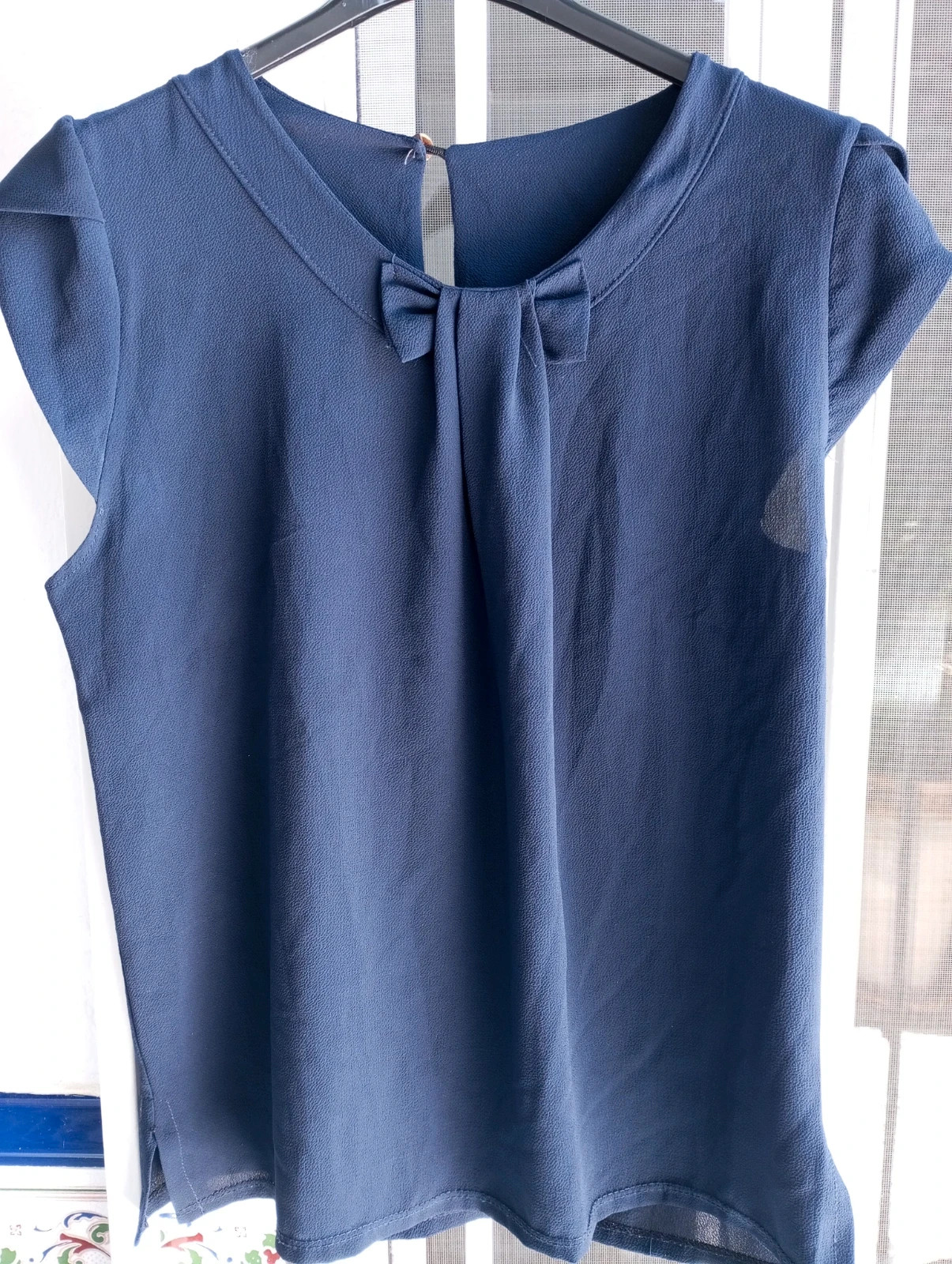 Blusa Azul Marino Italy Moda - Talla M - Como nueva! 💙 – Italy Moda – taille M / 38 / 10
