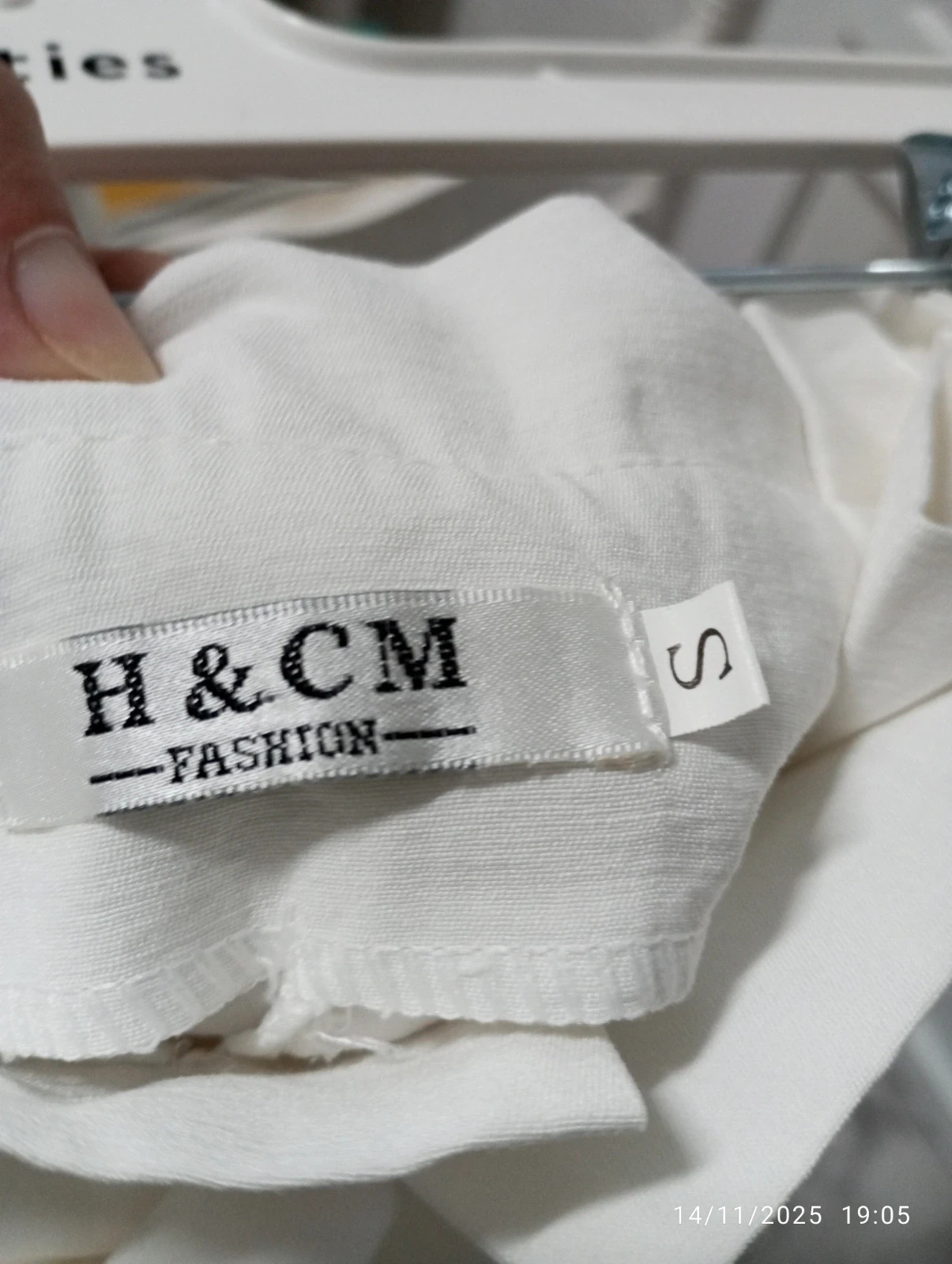 Short Blanco con Cinturón - Nuevo - Talla S – Italy Moda – taille S / 36 / 8 3