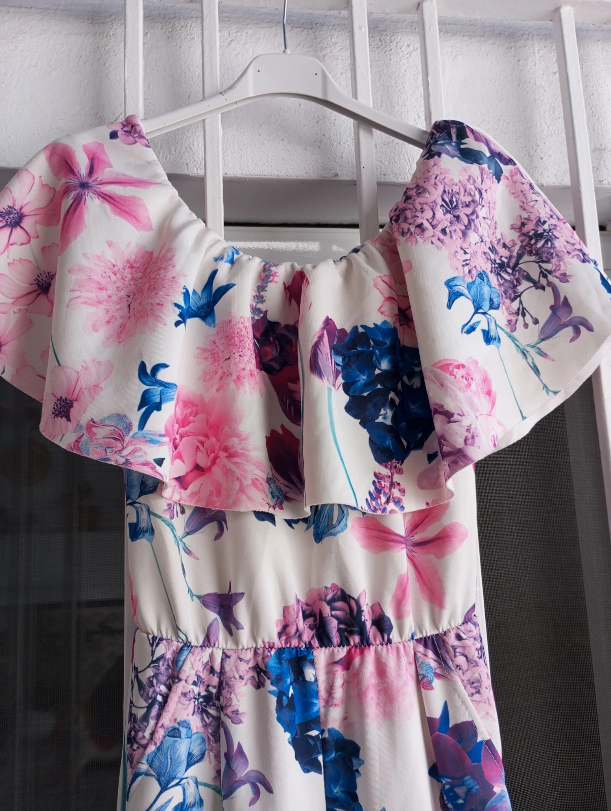 Mono largo elástico flores 🌺 – Italy Moda – taille S / 36 / 8 3
