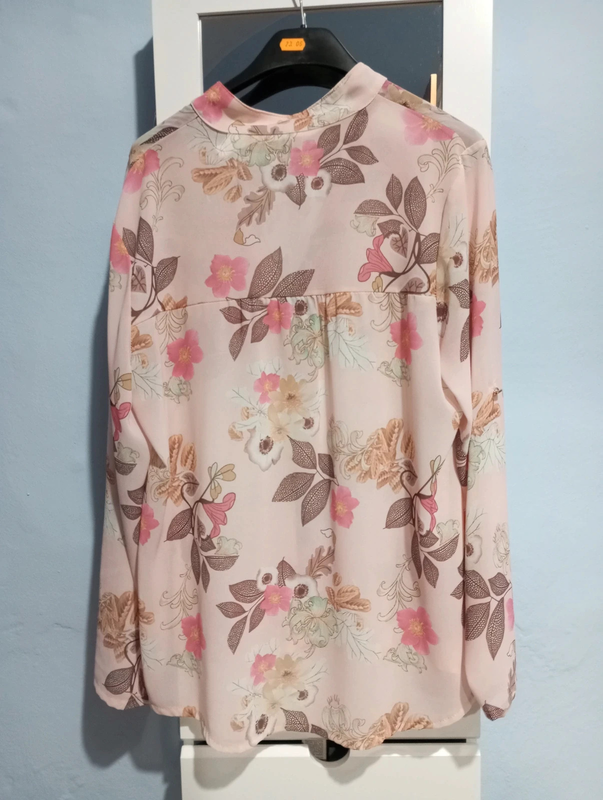 Blusa Boho Floral Rosa 🌸 Nueva Talla L – Italy Moda – taille L / 40 / 12 2