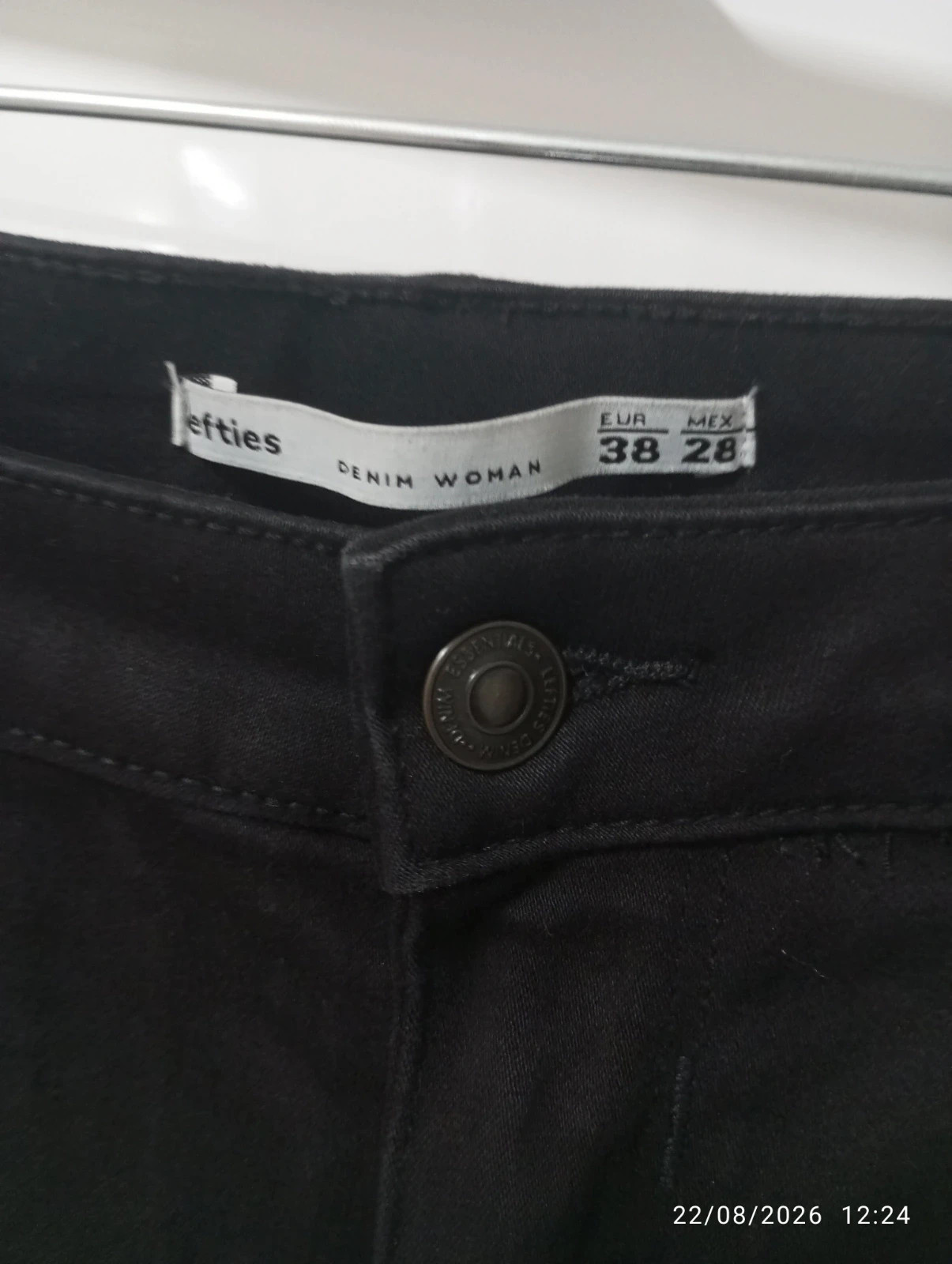 Vaqueros Skinny Negros Lefties (Talla 38) - nuevos con etiqueta! – Lefties – taille M / 38 / 10 3