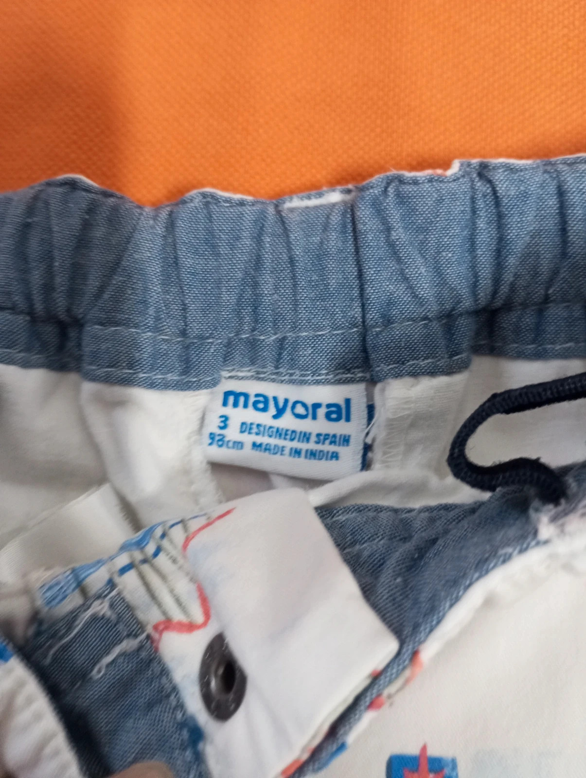 Conjunto Mayoral Naranja/Feria - Talla 3 años – Mayoral – taille 3 ans / 98 cm 3