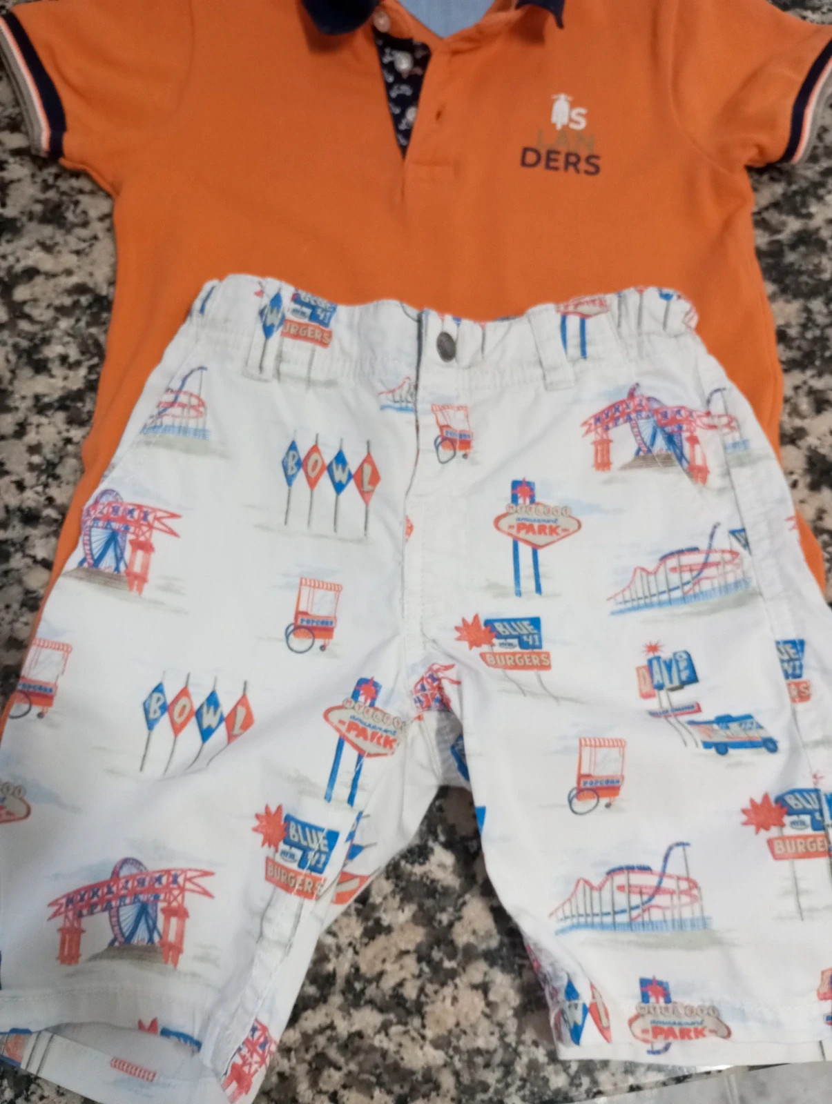 Conjunto Mayoral Naranja/Feria - Talla 3 años – Mayoral – taille 3 ans / 98 cm 2
