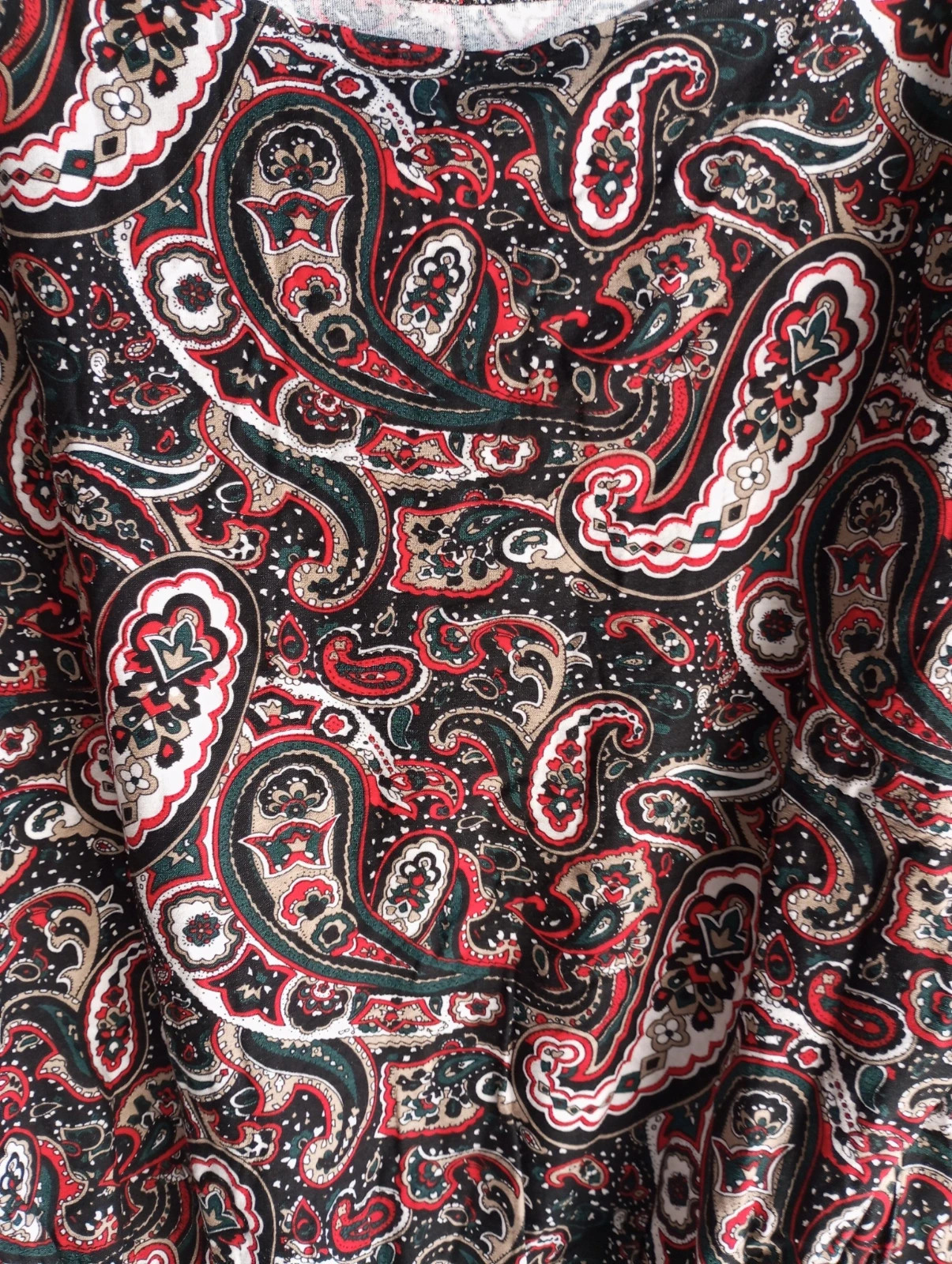 Blusa Paisley Boho Talla M - Estado Impecable. – Vintage Chic – taille M / 38 / 10 2
