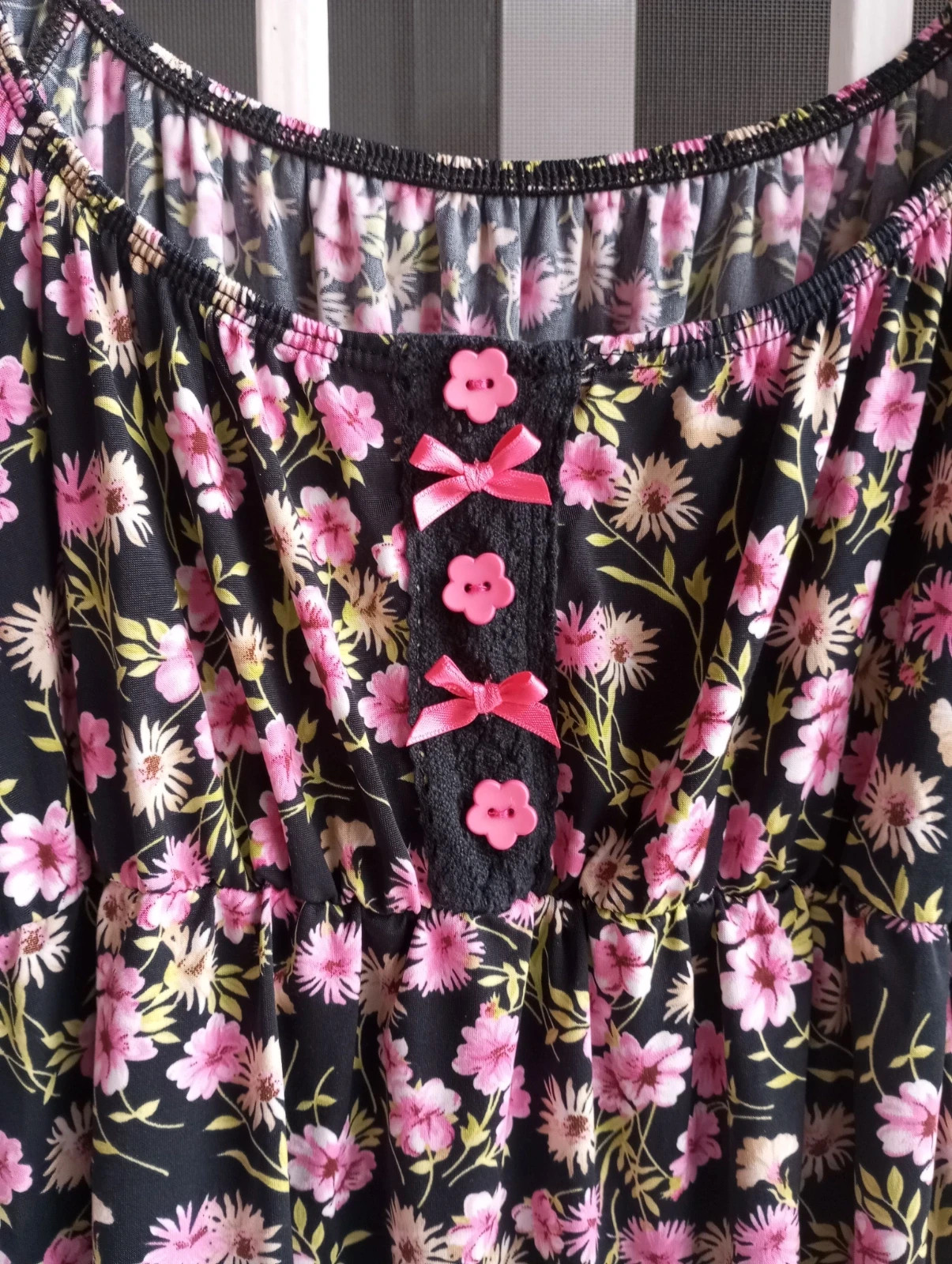 🌸 Blusa Romántica Floral - Estilo Retro / Coquette - NUEVA – A de T – taille M / 38 / 10 2