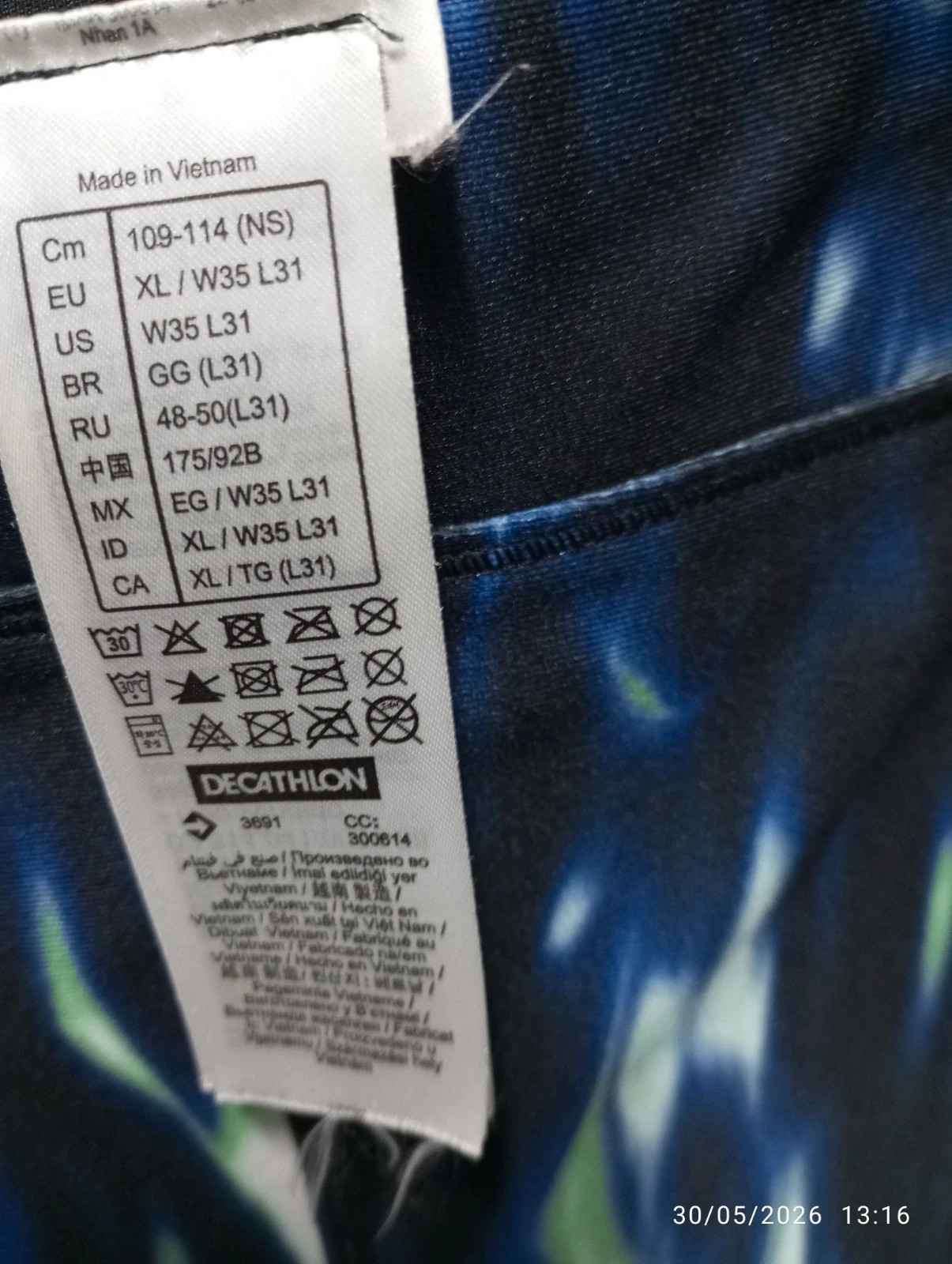 Mallas Domyos XL - Estado Excelente – Decathlon – taille XL / 42 / 14 3