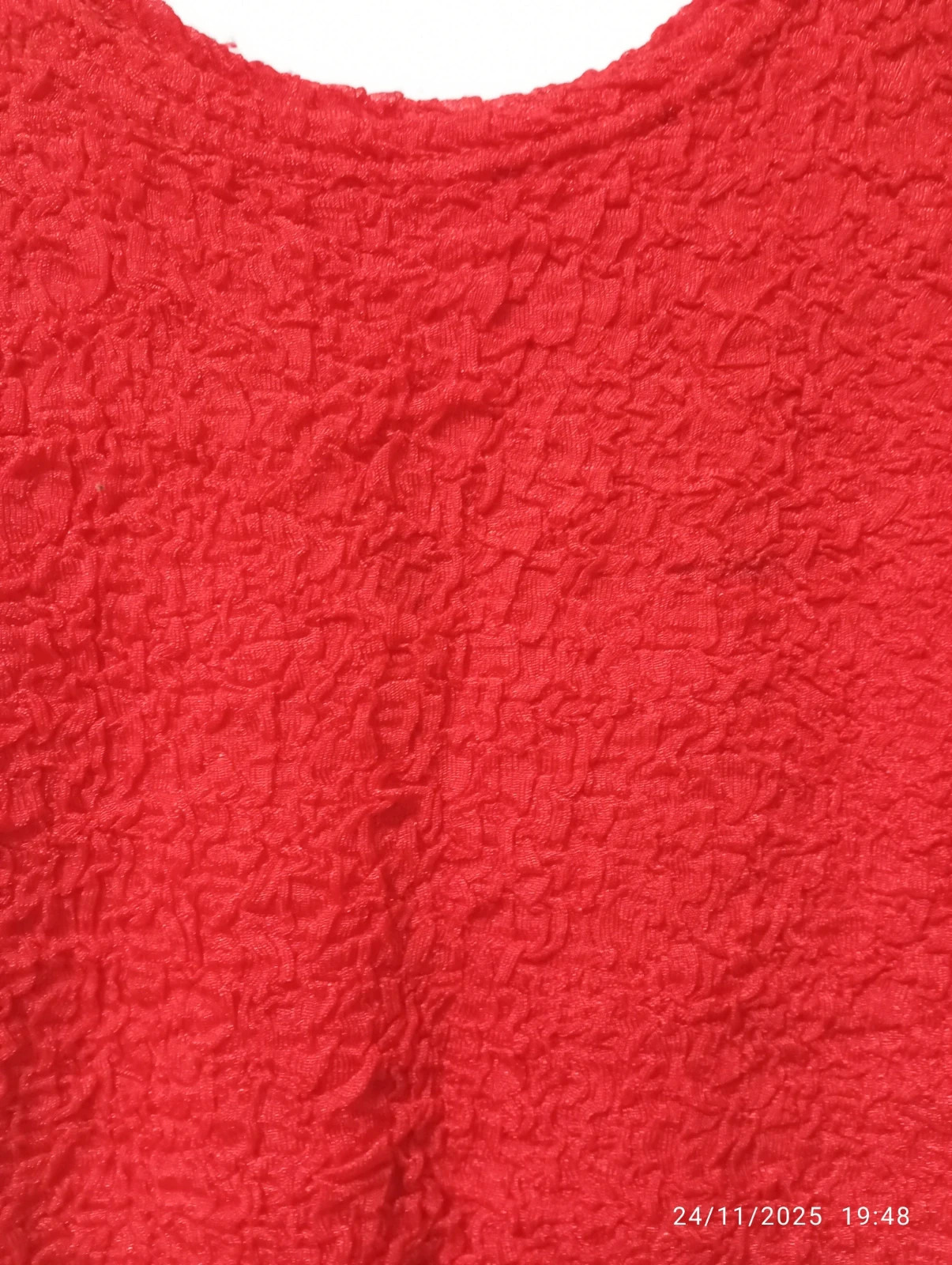 Precioso top rojo textura crinkle! – Italy Moda – taille S / 36 / 8 2