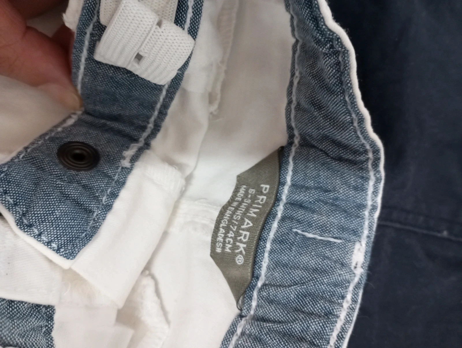 Pack 2 Bermudas Chino Primark - Talla 74 (6-9 meses) – Primark – taille 9-12 mois / 74 cm 3