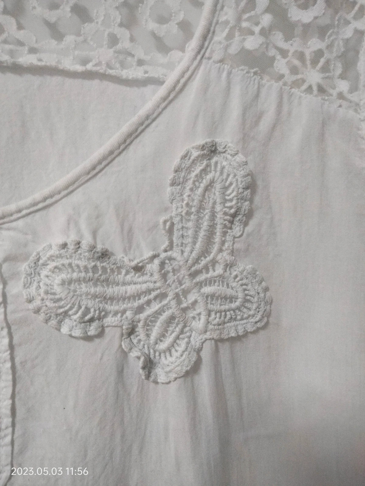 Blusa blanca – Local – taille L / 40 / 12 3