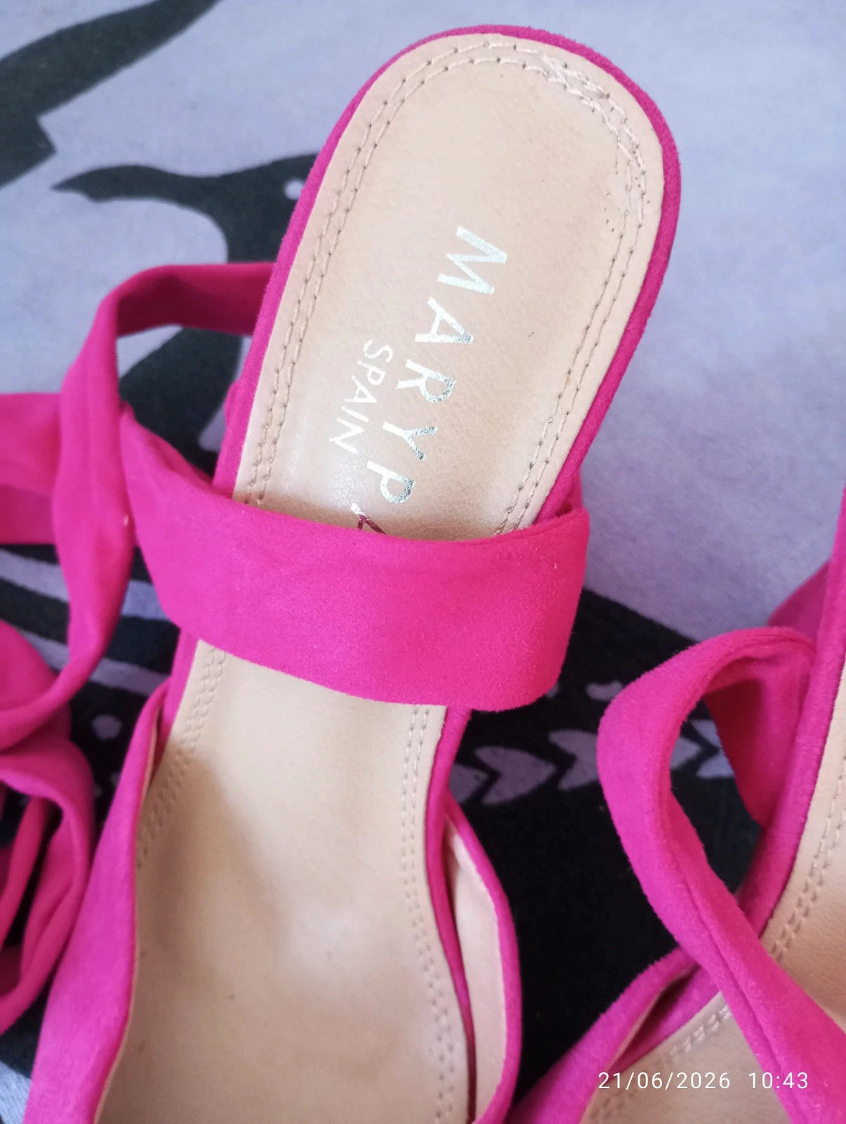 Zapatos de tacón Marypaz – Color Fucsia (Talla 37) – Marypaz – taille 37 3
