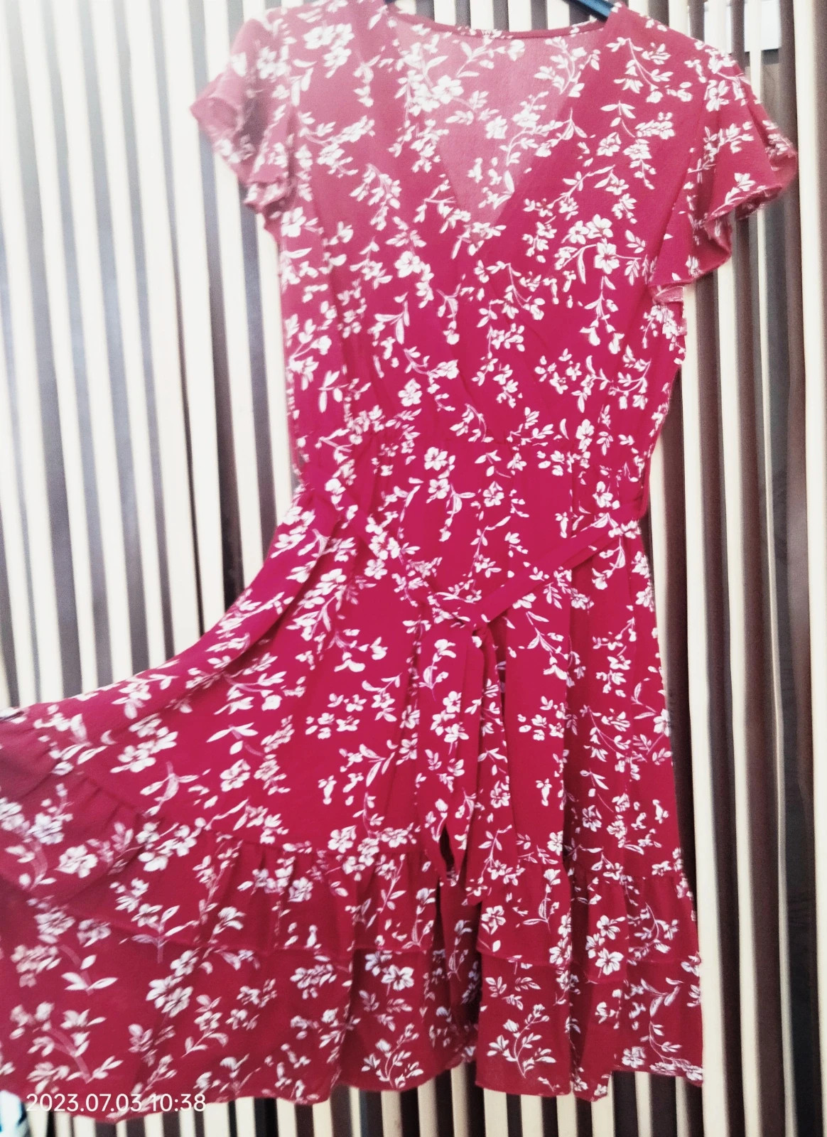 Vestido corto floral Shein 🌸a estrenar! (Talla S/M) – Shein – taille S / 36 / 8 2