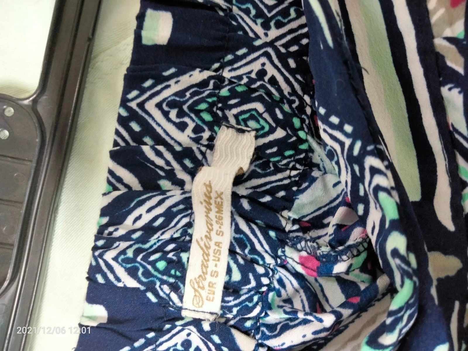 Pantalón fluido étnico Stradivarius Talla S 🌸 – Stradivarius – taille S / 36 / 8 2