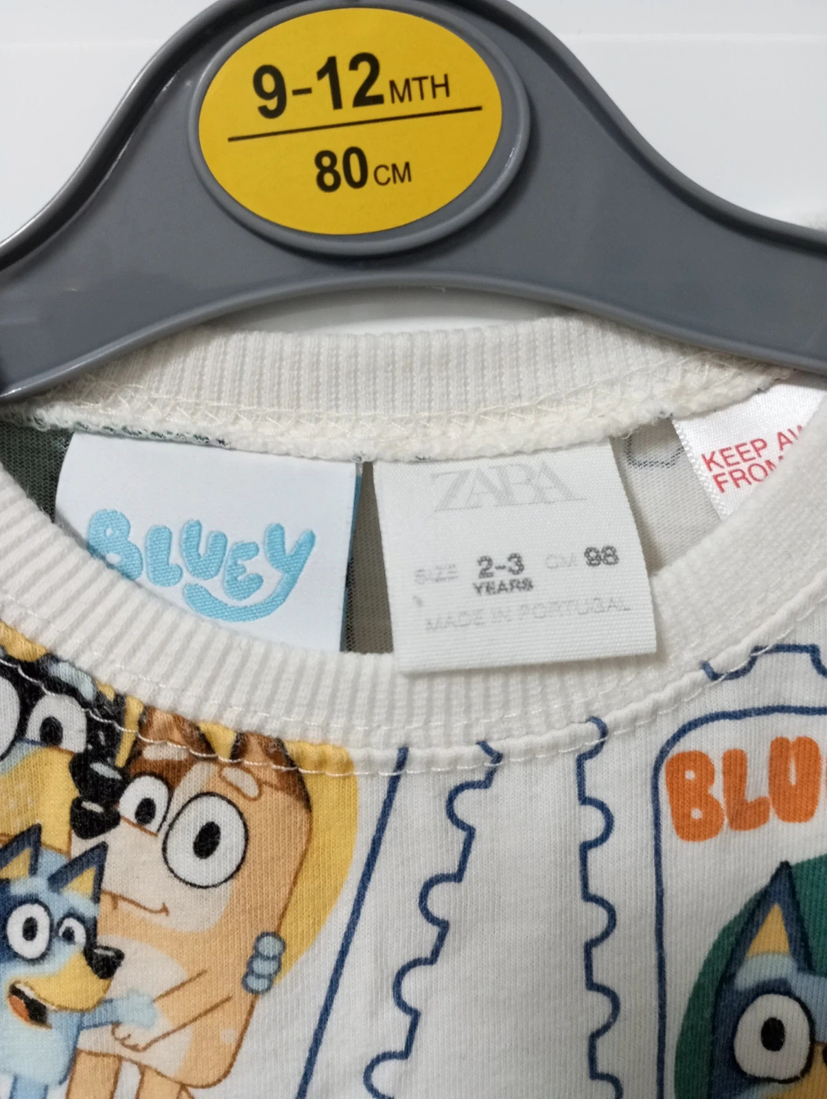 🐾 Camiseta Bluey & Bingo - ZARA - Talla 98 (Impecable) – Zara – taille 3 ans / 98 cm 2