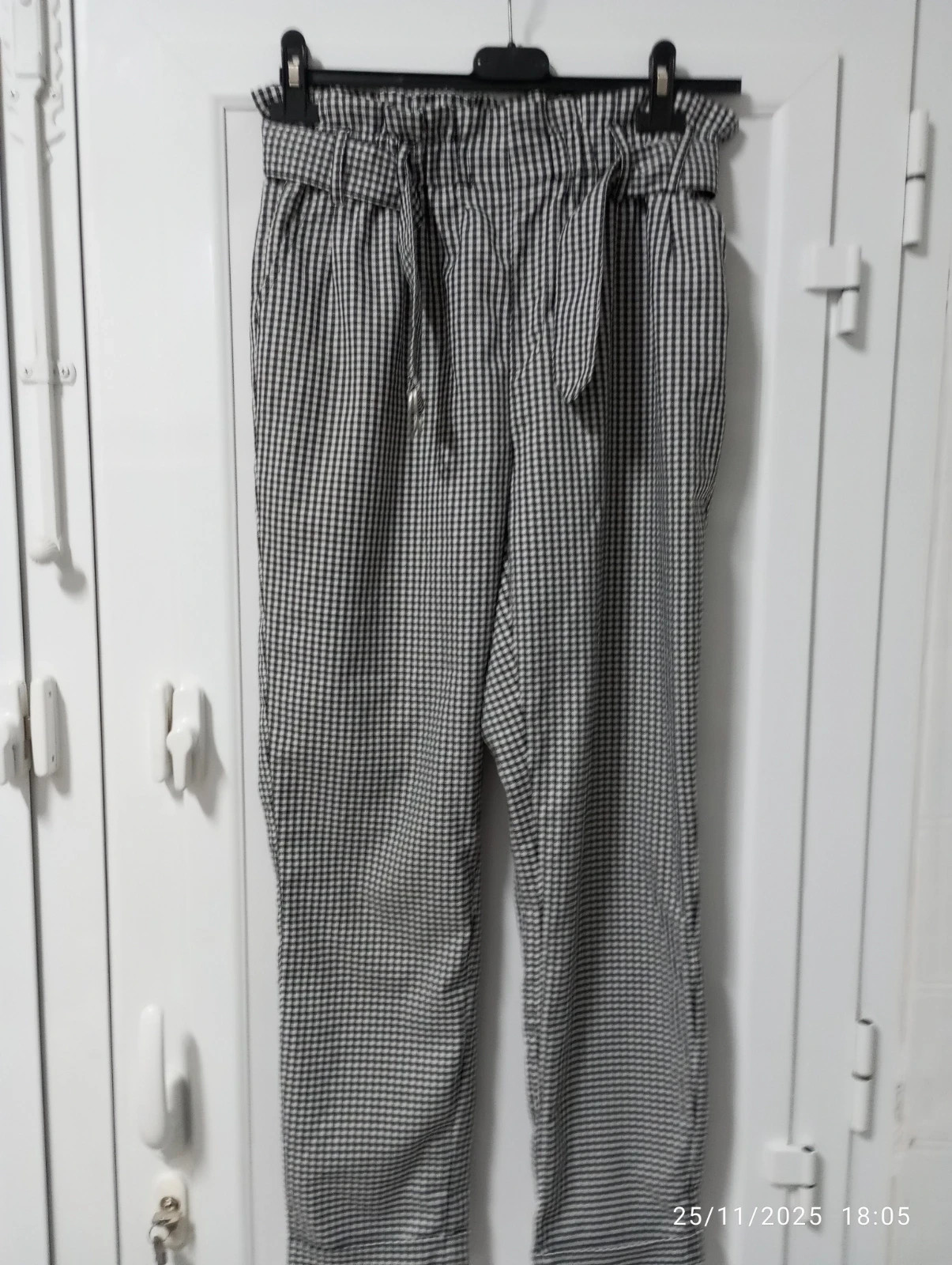 Pantalón Vichy Paperbag KIABI - Nuevo! 🖤 – Kiabi – taille M / 38 / 10