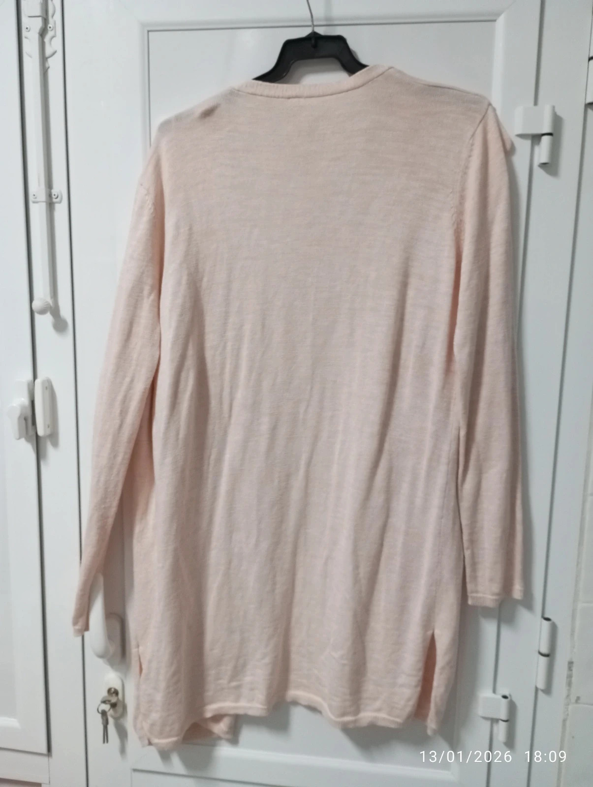 🌸 Cárdigan largo Stradivarius Rosa Pastel - Talla L – Stradivarius – taille L / 40 / 12 2